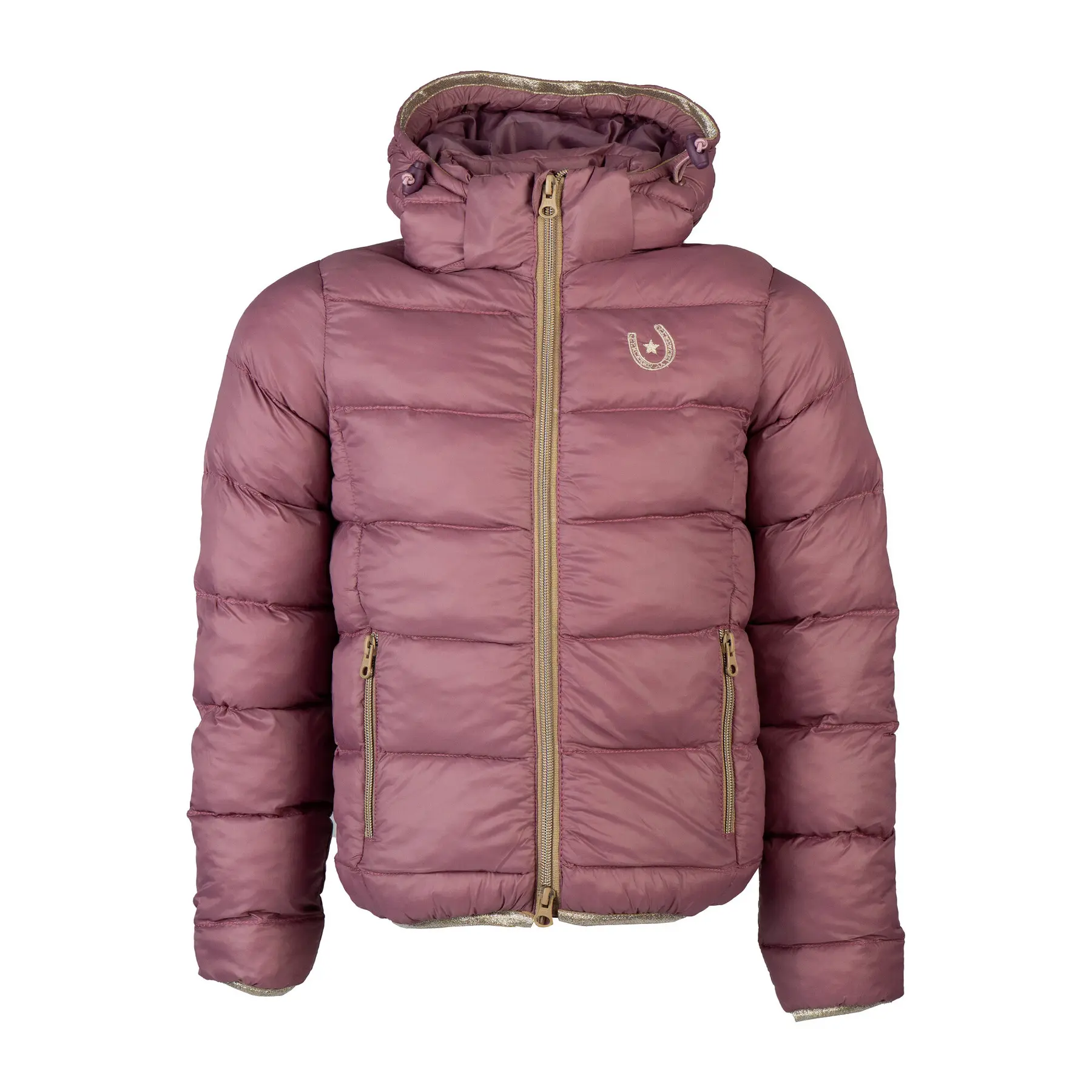Meisjes paardrijjas met capuchon Red Horse Myo