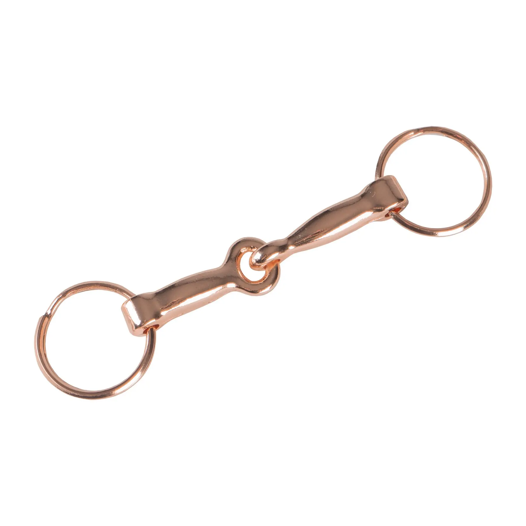 Loose ring bit keychain Red Horse