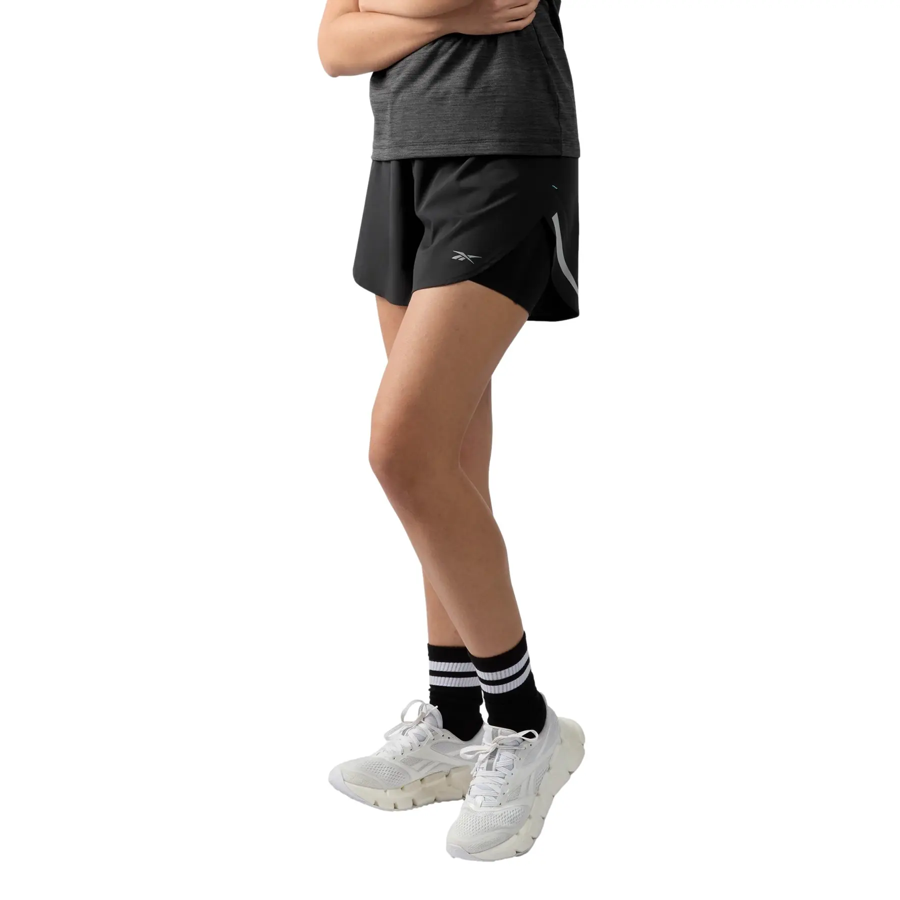 Dames 2-in-1 shorts Reebok Athlete Speed 5"