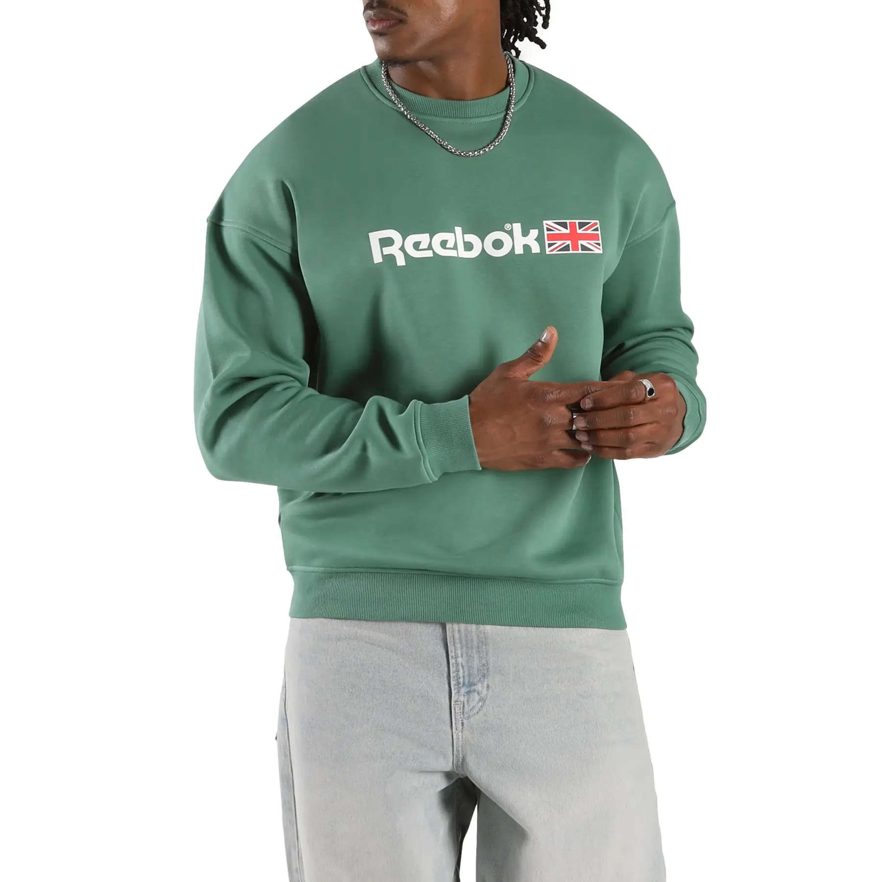 Felpa girocollo