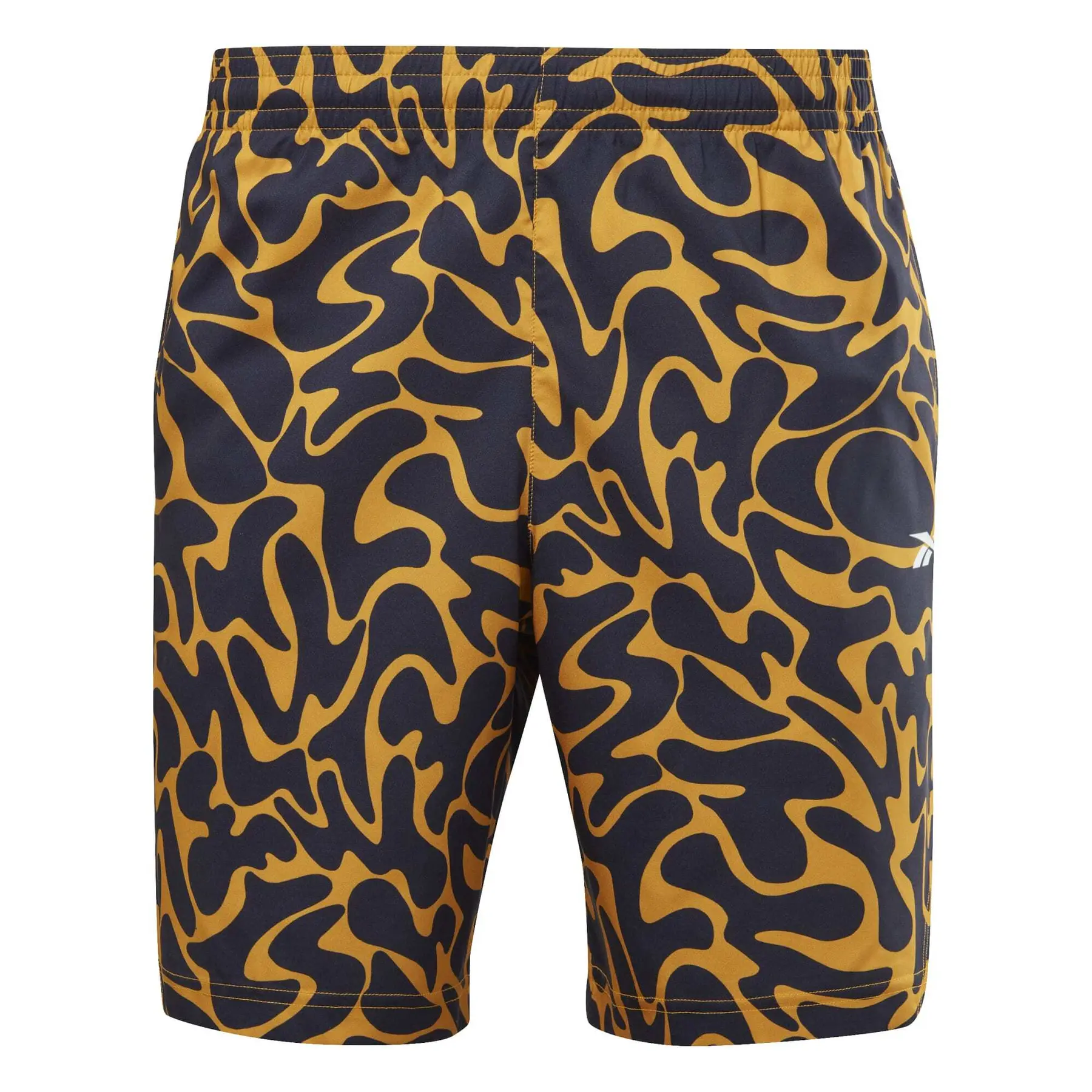 Bedrukte shorts klaar voor de training Reebok