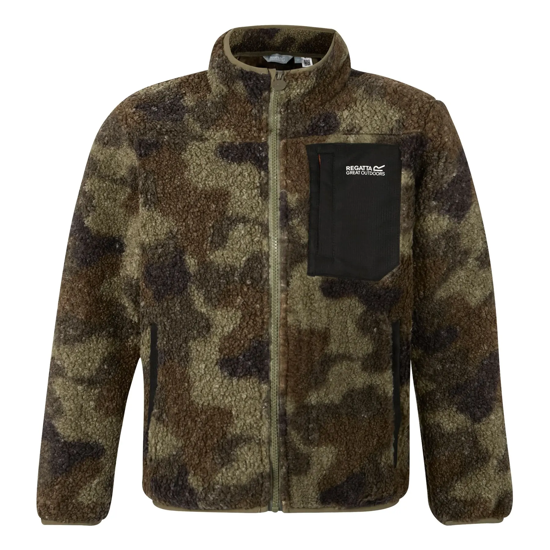 Pile full-zip per bambini Regatta Frankie Warm