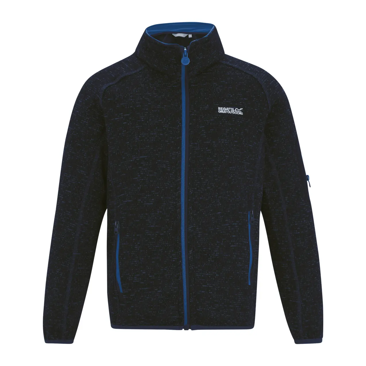 Regatta Unisex Bleu Fleece Mit Reißverschluss Kind Newhill