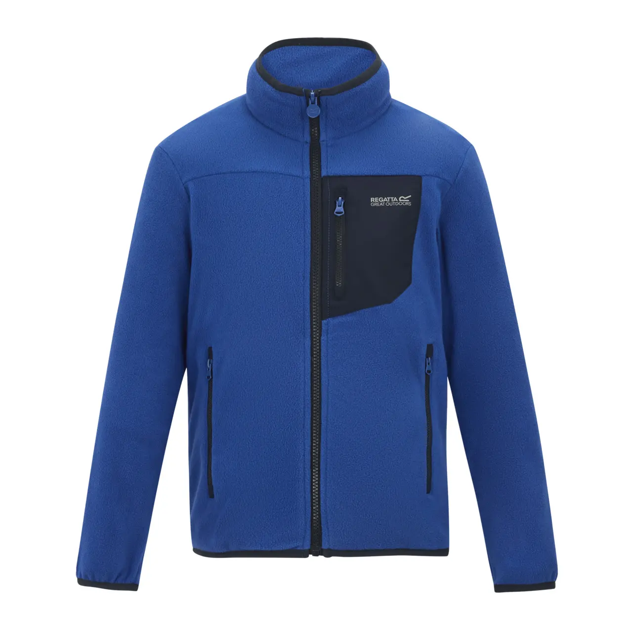 Regatta Boys Frankie Full Zip Fleece - Blue - Image 5