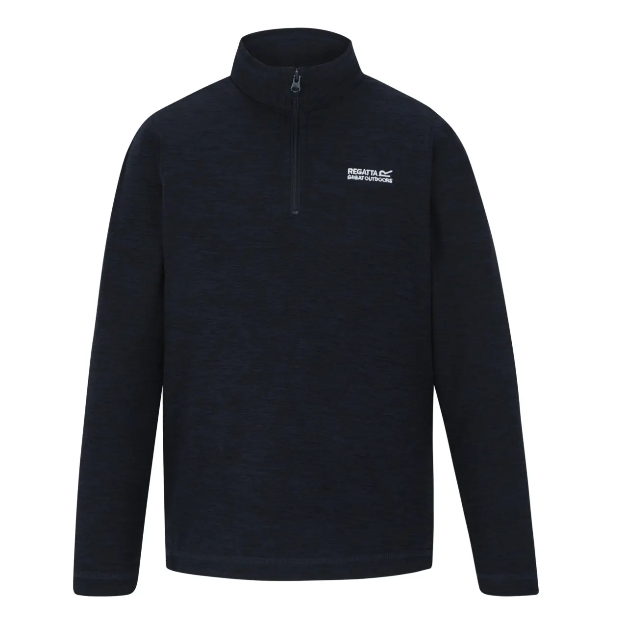 Regatta Kids Blue Kids Hot Shot Marl Fleece in Size 6 Years, Sports Direct - Image 3