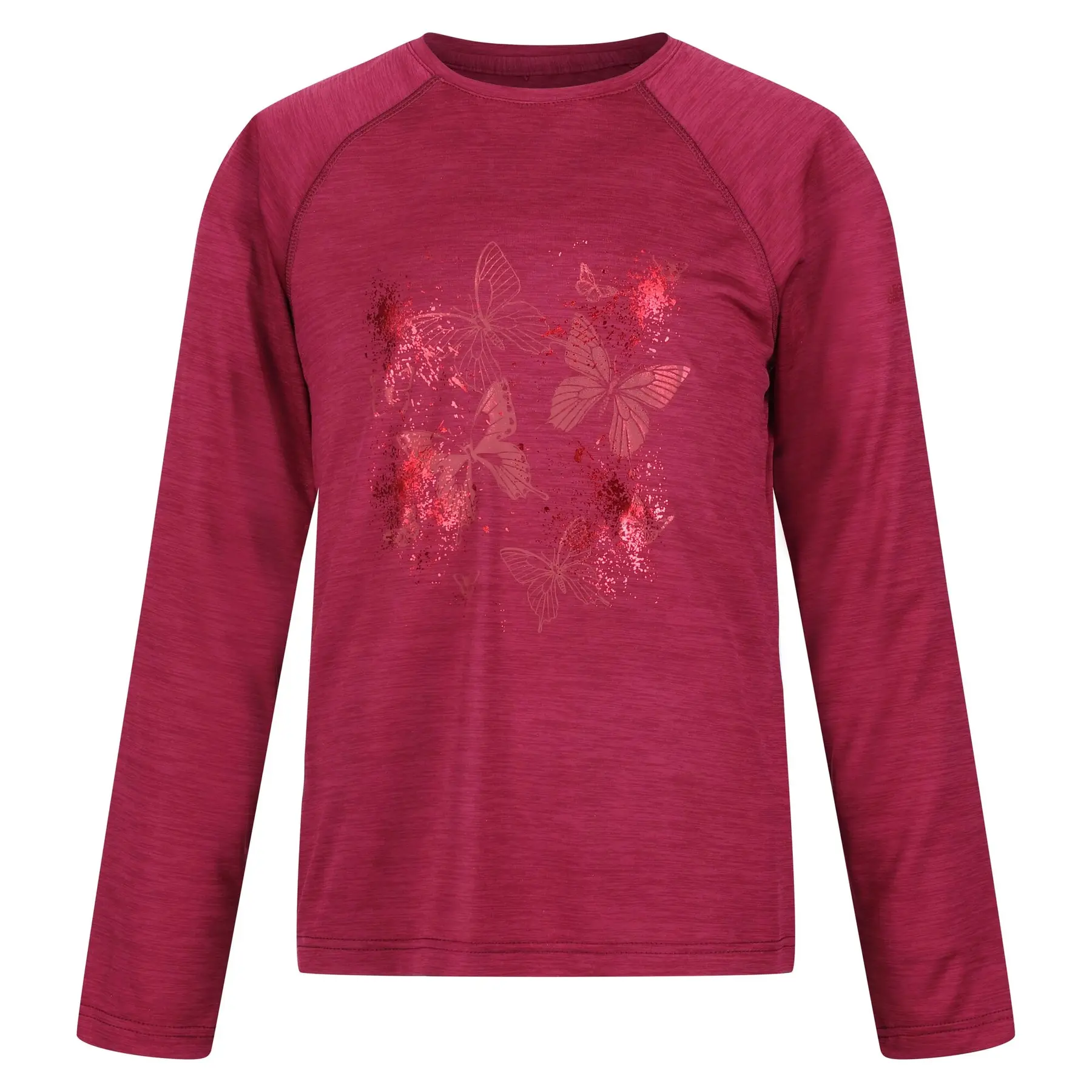 Kinder-T-shirt met lange mouwen Regatta Burnlee Graphic
