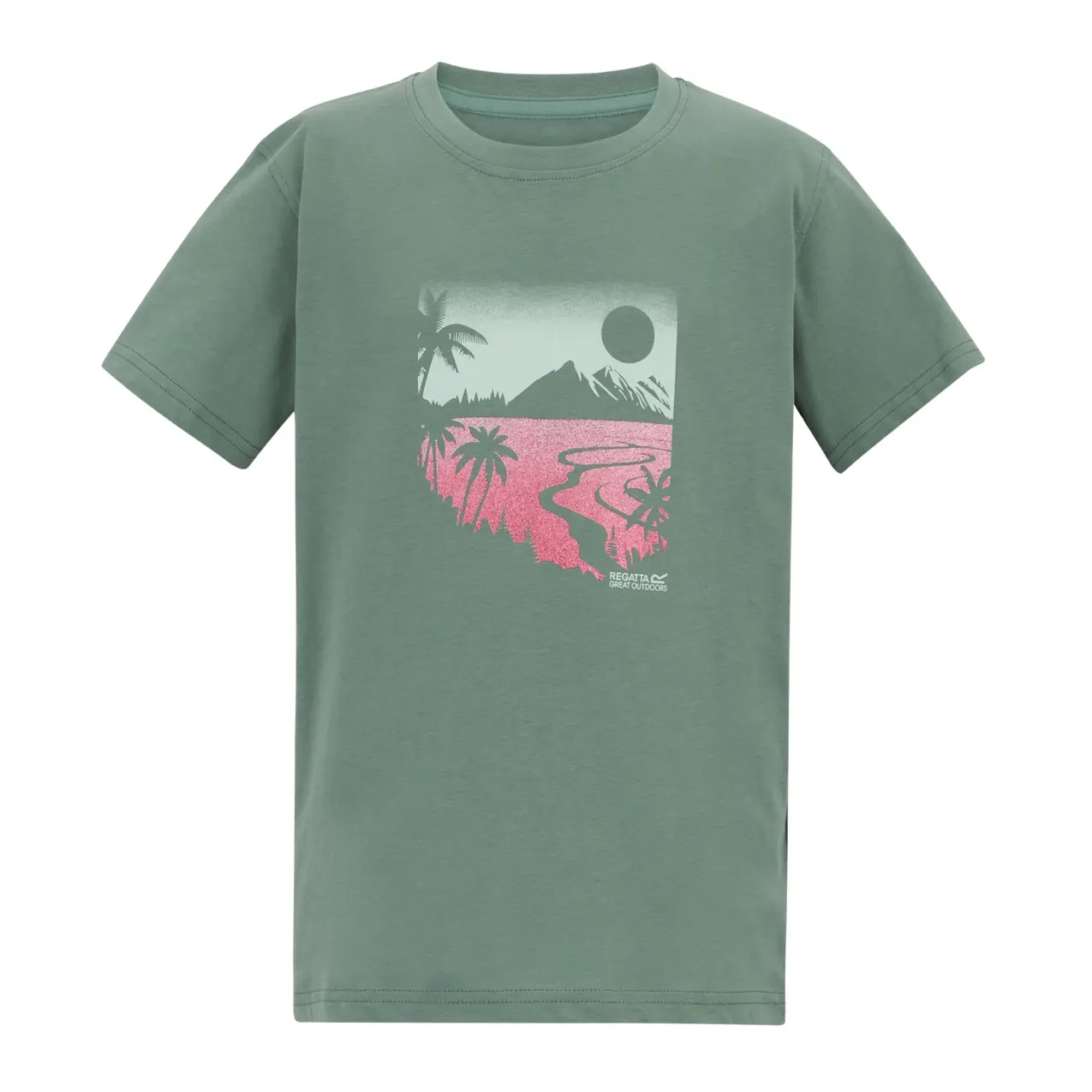 T-shirt da bambino in cotone Regatta Bosley