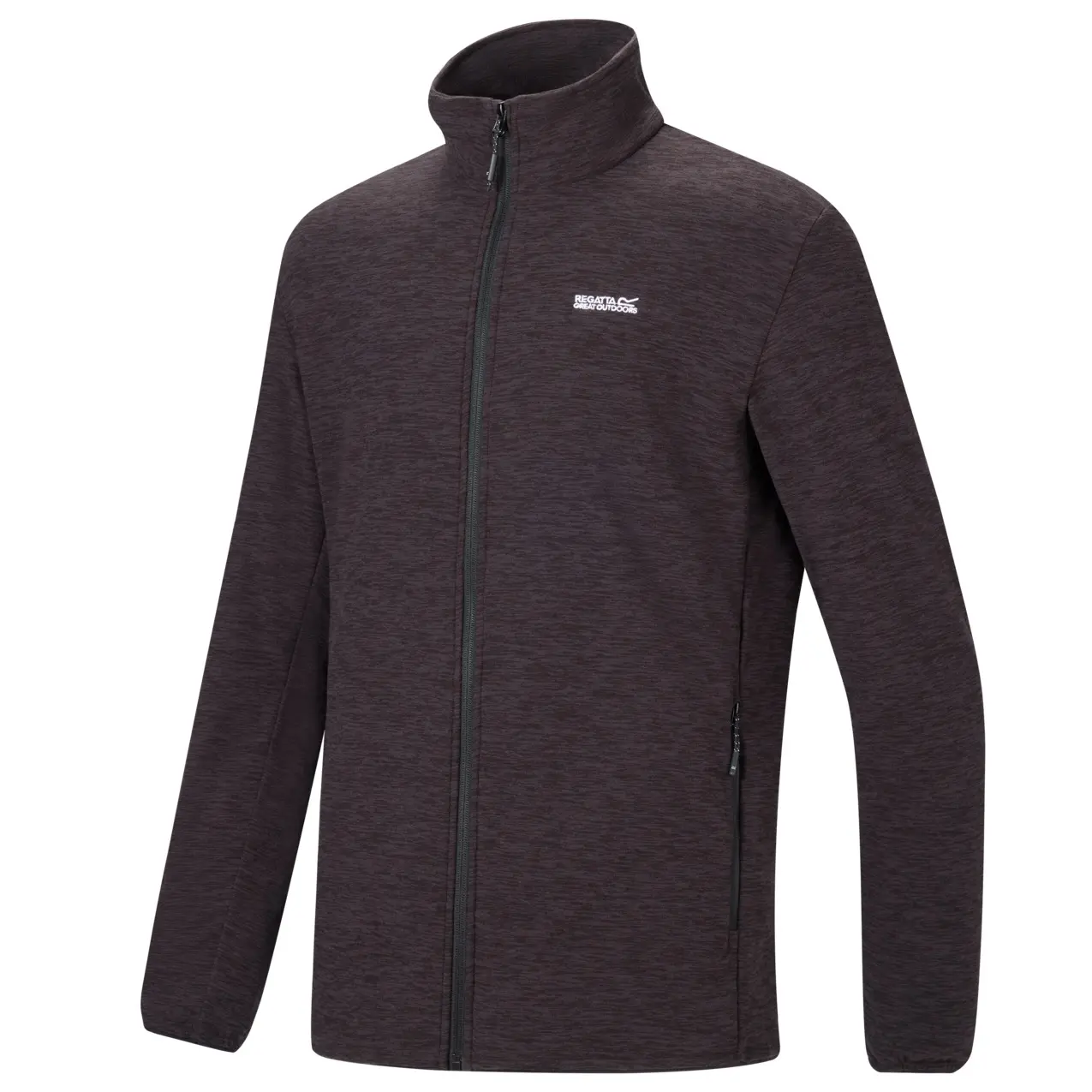 Regatta Harrow Fleece Met Volledige Rits Zwart M Man