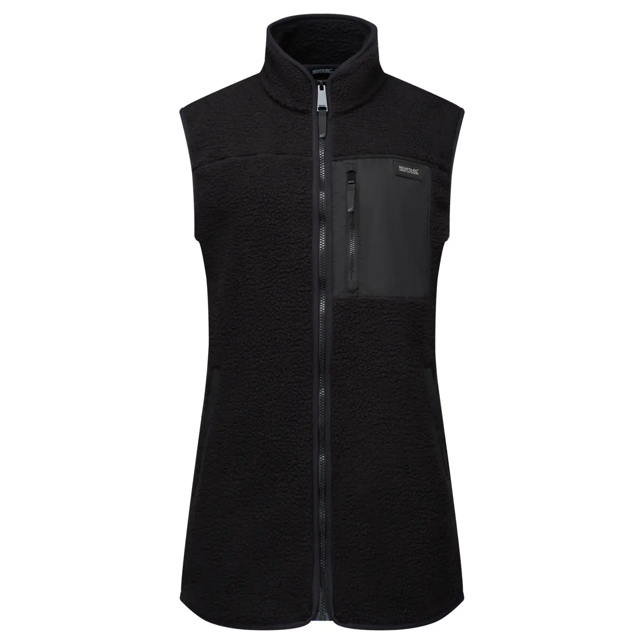 Mouwloze fleece voor dames Regatta Frankie Borg Longline
