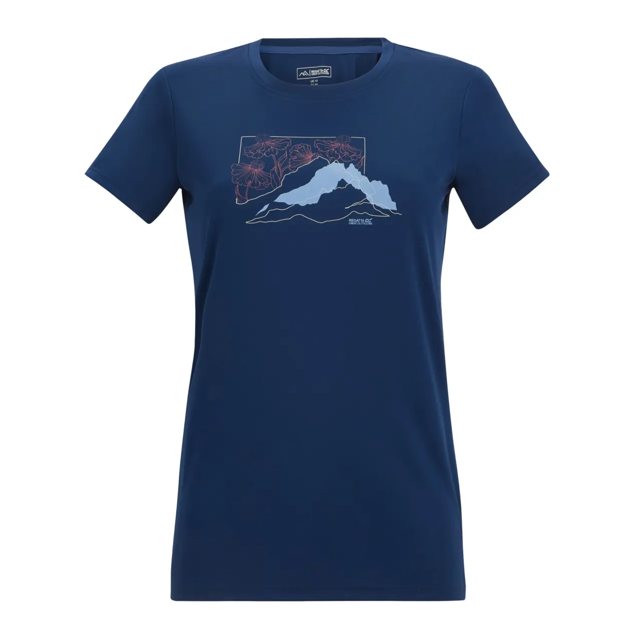 Damen T-Shirt Regatta Fingal