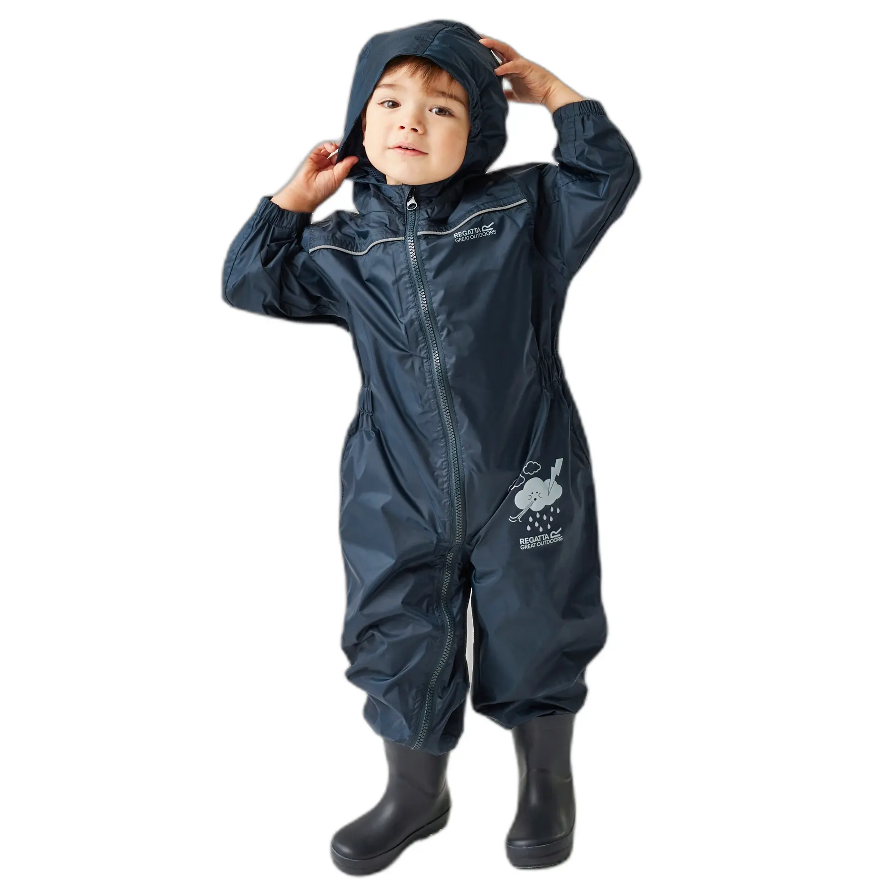 Tuta impermeabile per bambini Regatta Puddle IV
