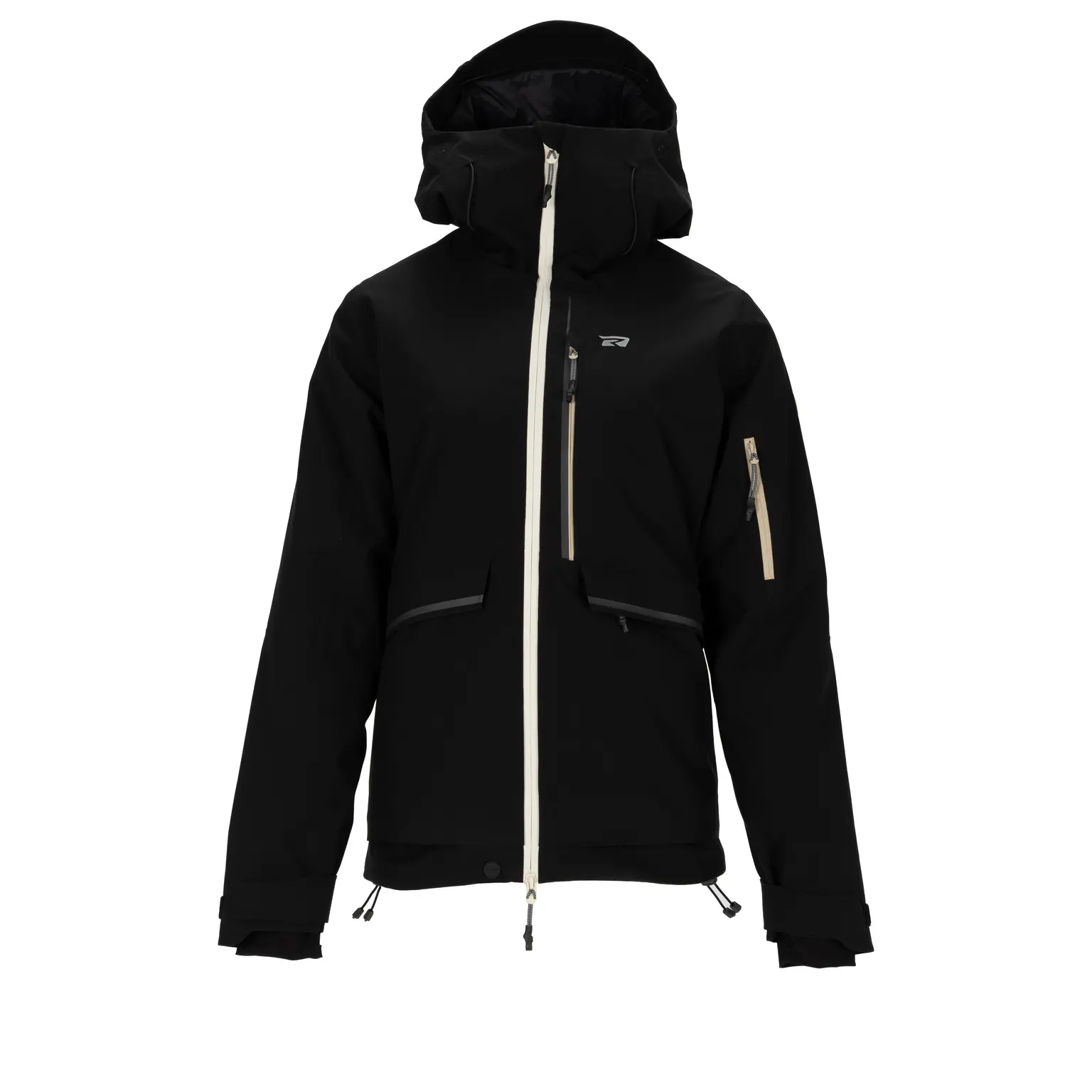 Skijacke mit Kapuze, Damen Rehall Mikeno-R