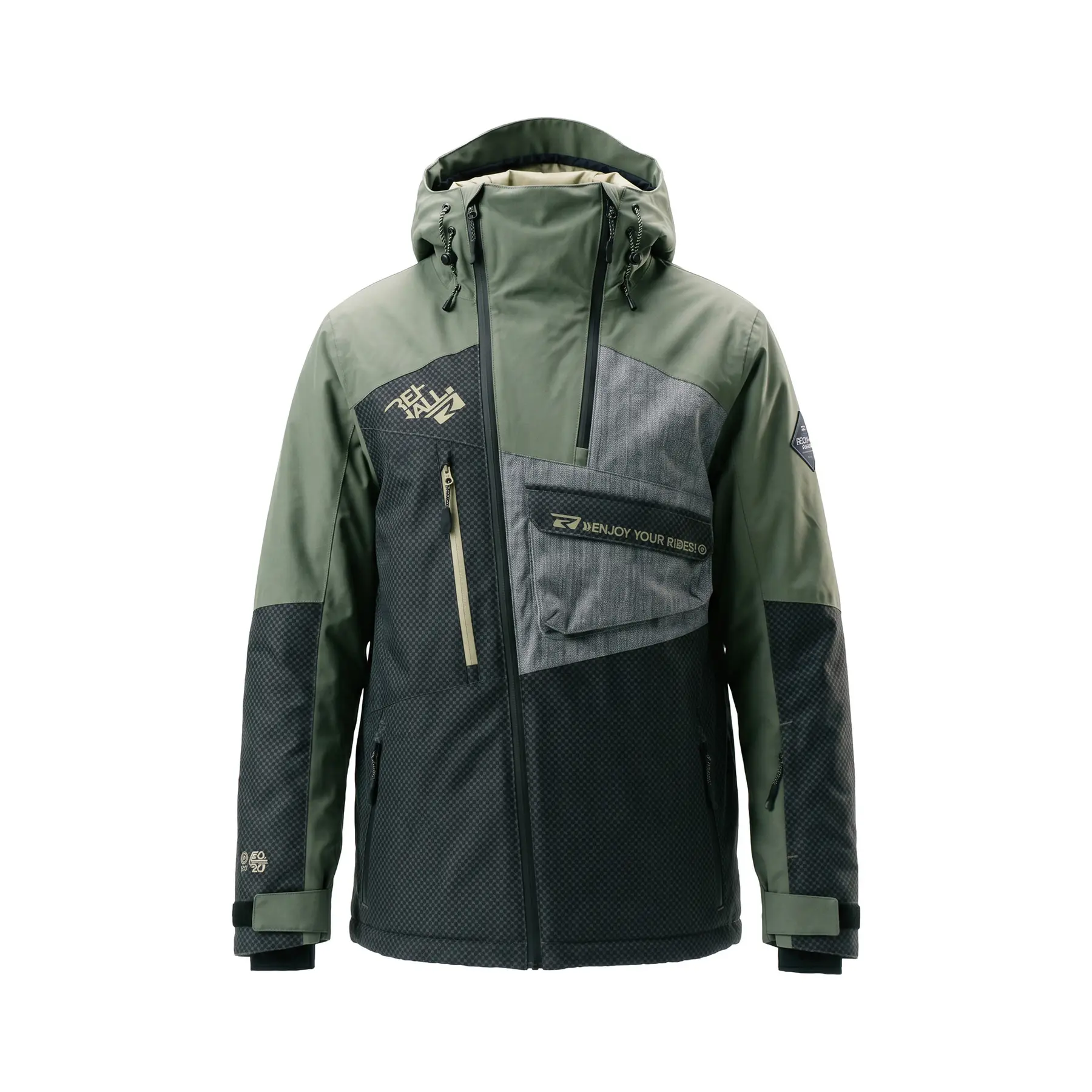 Skijacke mit Kapuze Rehall Rave-R26