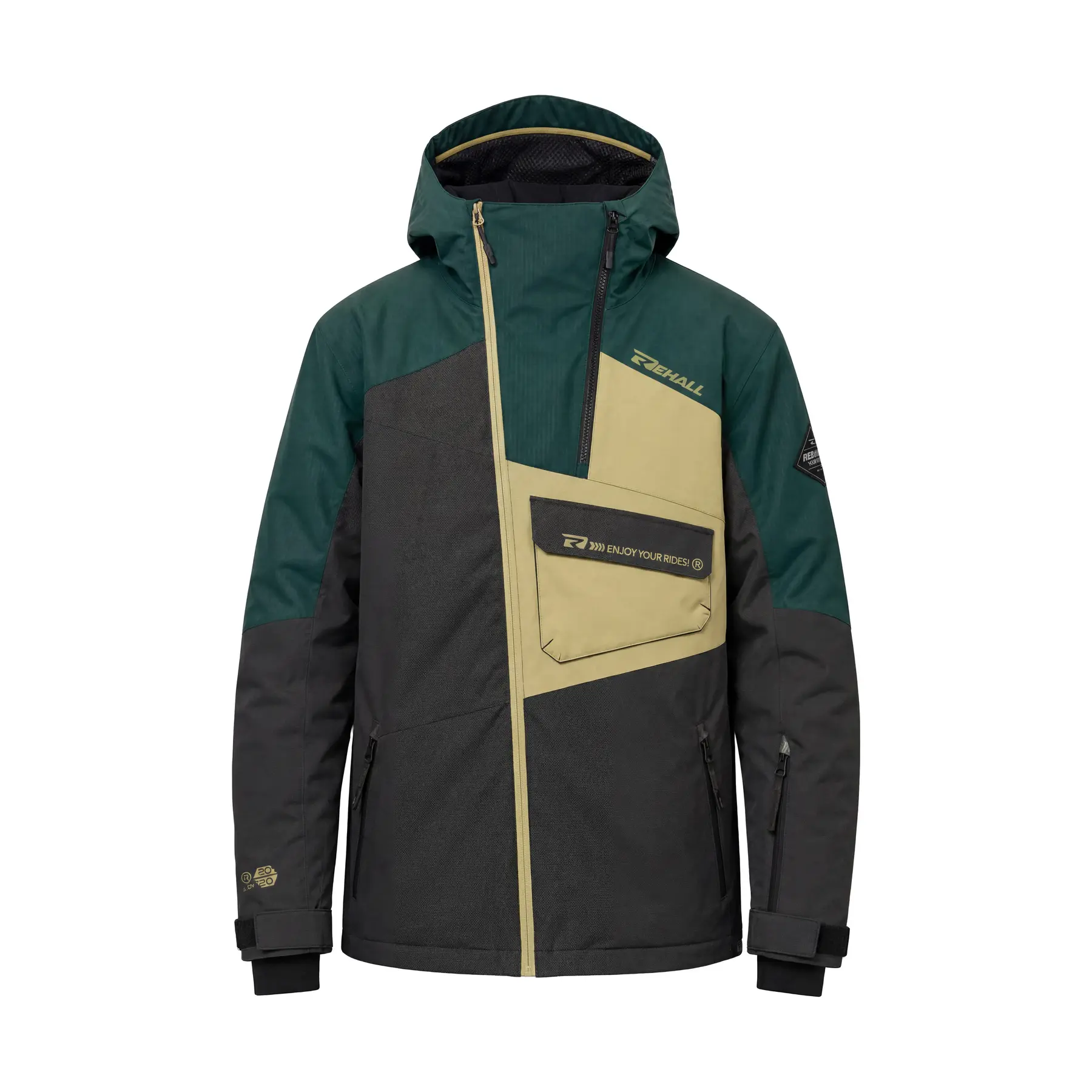 Skijacke mit Kapuze Kind Rehall Rave-R26