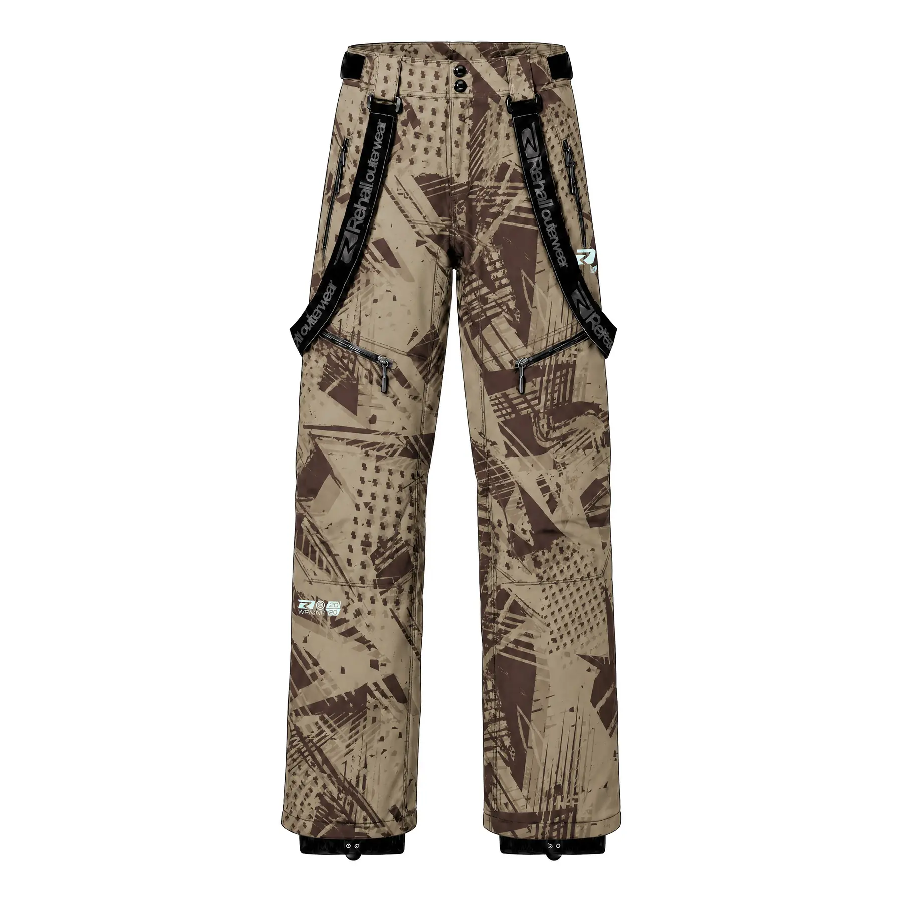 Skihose mit elastischen Trägern für Kinder Rehall Score-R26