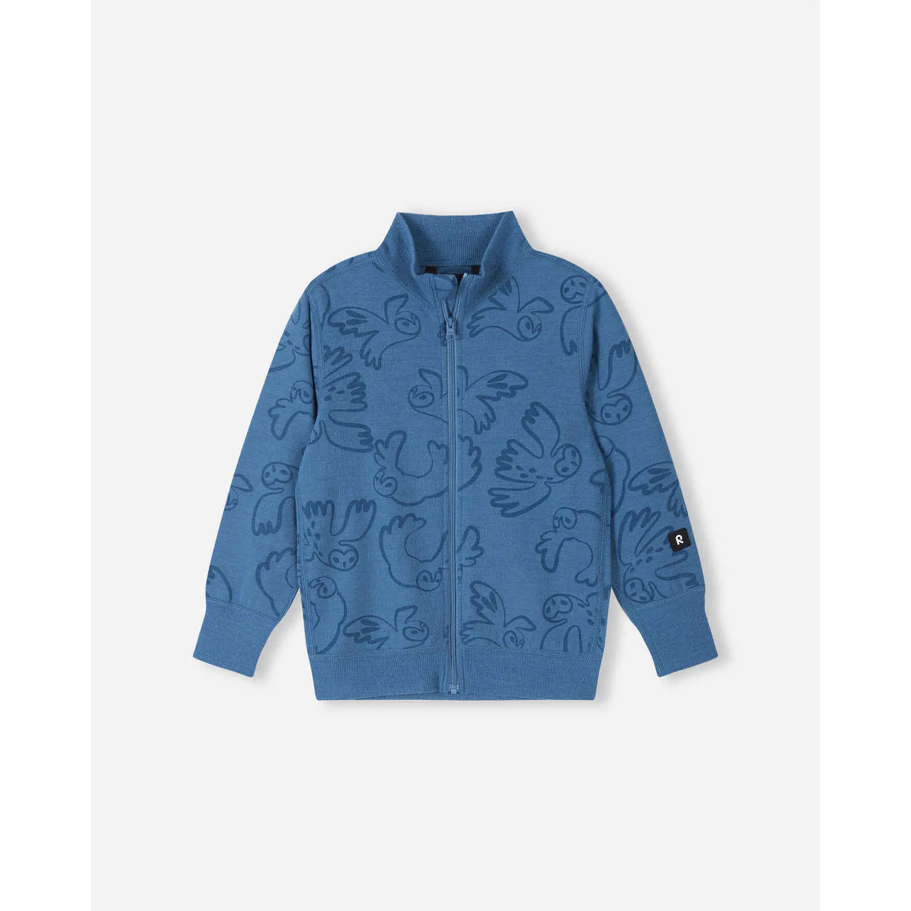 Sweatshirt, Baby, mit Reißverschluss Reima Mahin