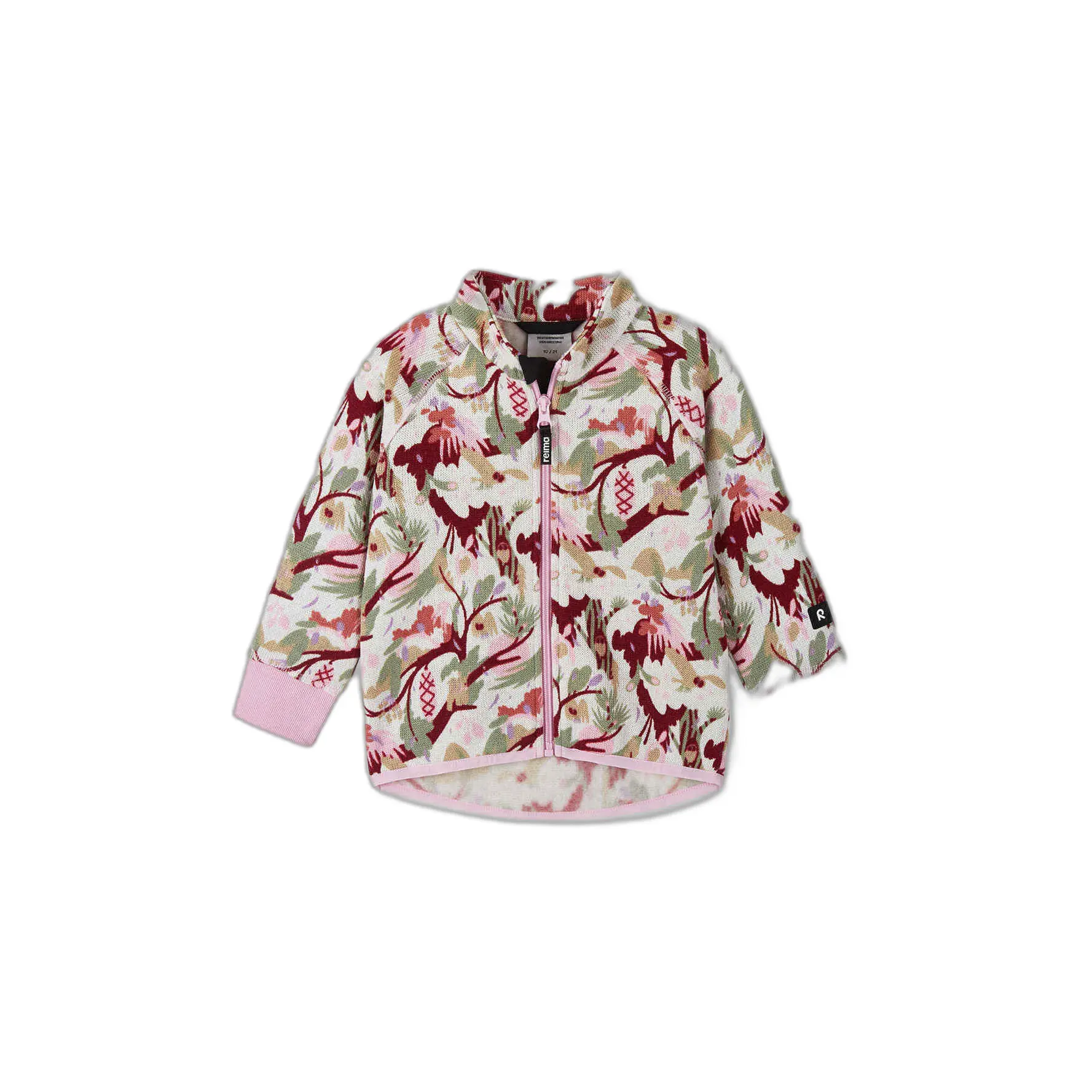 Pile per neonati con zip Reima Ornament
