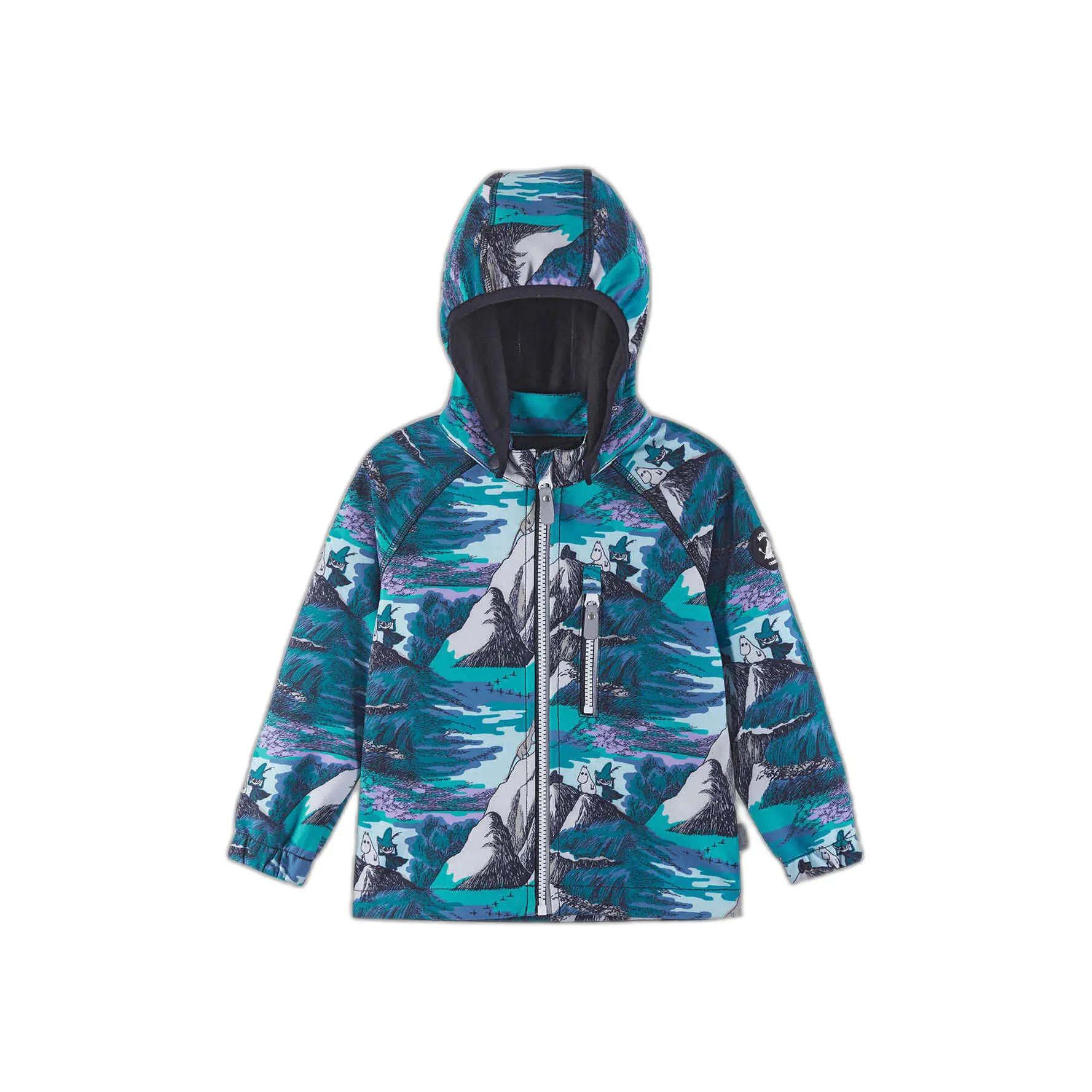 Regenjacke mit Kapuze für Kinder Reima Moomin Vantti