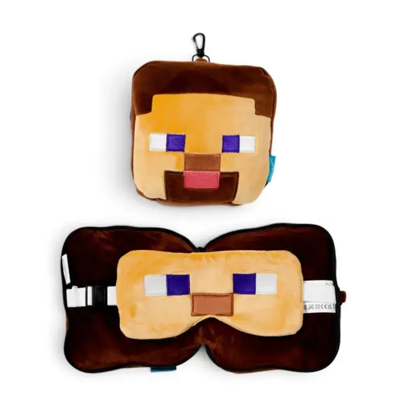 Reise-Kissen 2 in 1 Kind Relaxeazzz Steve - Minecraft