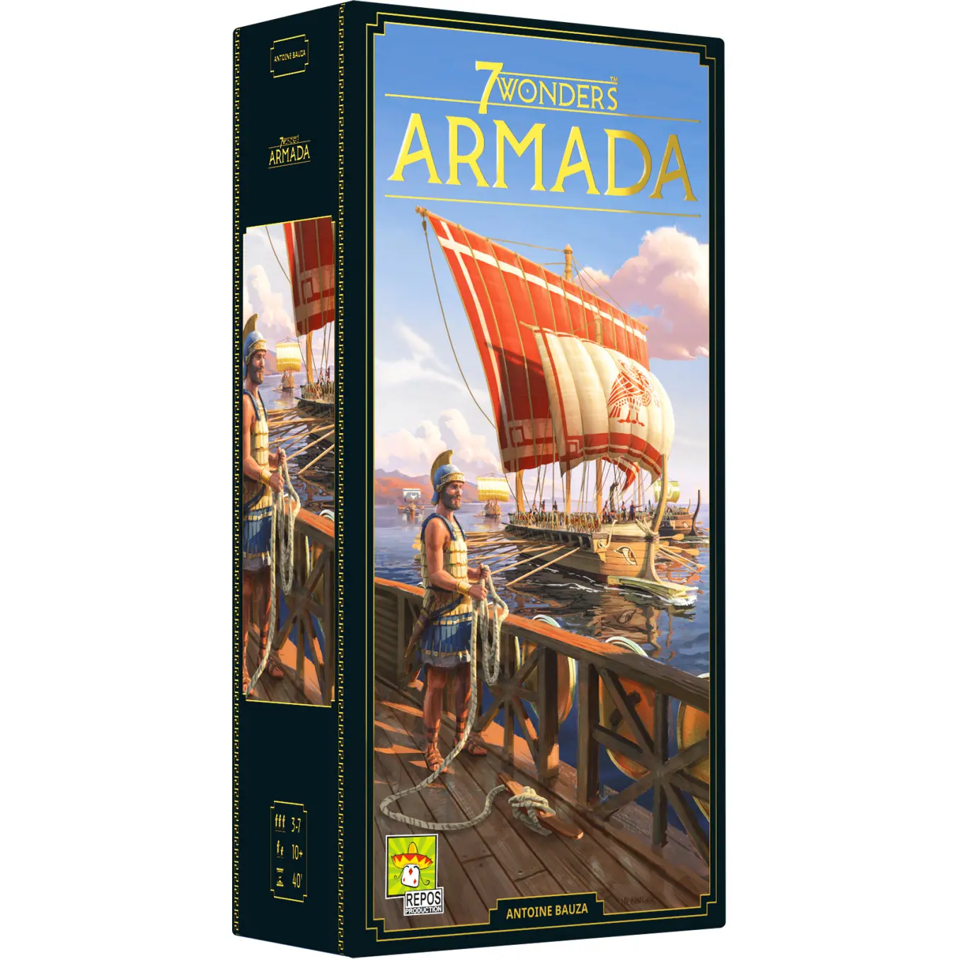 Giochi da tavolo Repos Production 7 Wonders Nouvelle édition : Armada