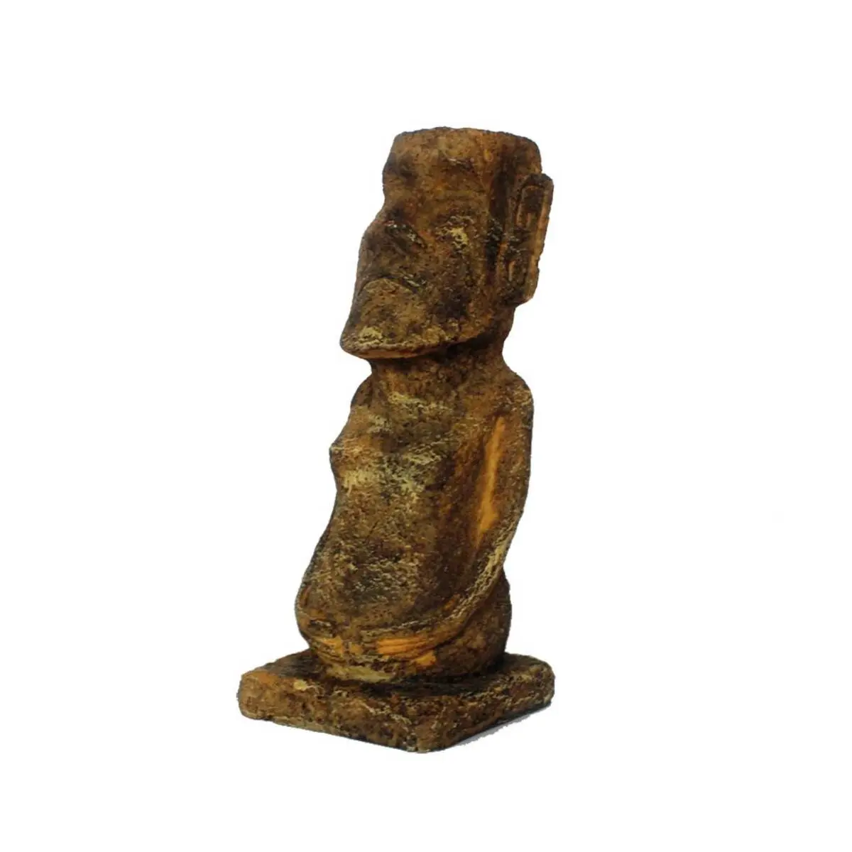 Objet décoratif primitive statue Reptiles Planet Moai