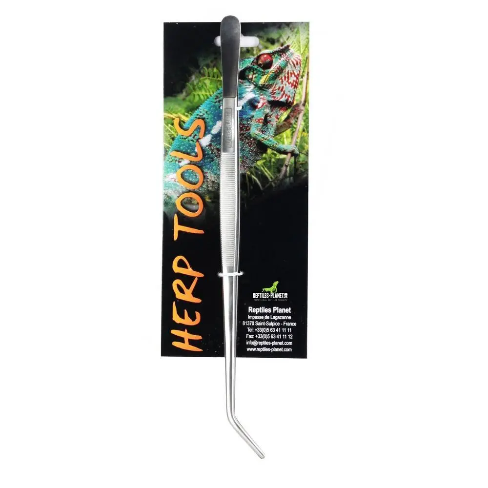 Angled feeding tongs Reptiles Planet