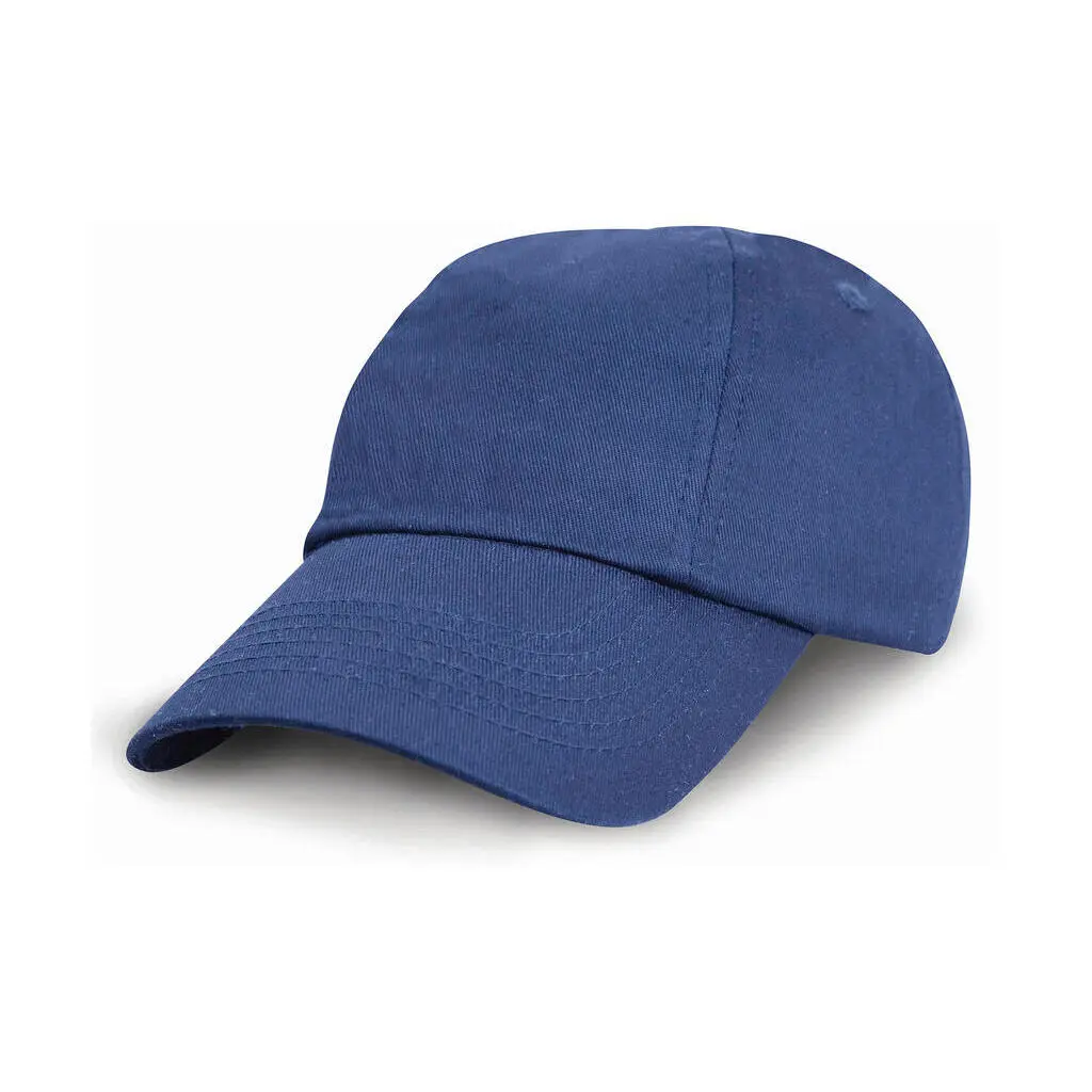 Casquette de baseball en coton sergé enfant Result Low Profil Casquette de baseball en coton sergé enfant Result Low Profil