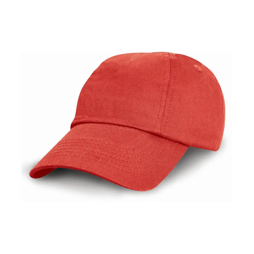Casquette de baseball en coton sergé enfant Result Low Profil Casquette de baseball en coton sergé enfant Result Low Profil