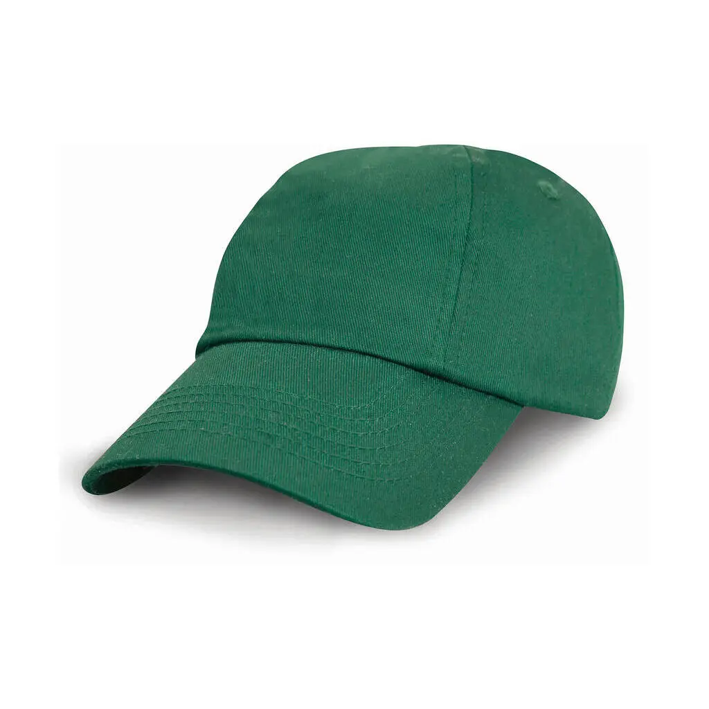 Casquette de baseball en coton sergé enfant Result Low Profil Casquette de baseball en coton sergé enfant Result Low Profil