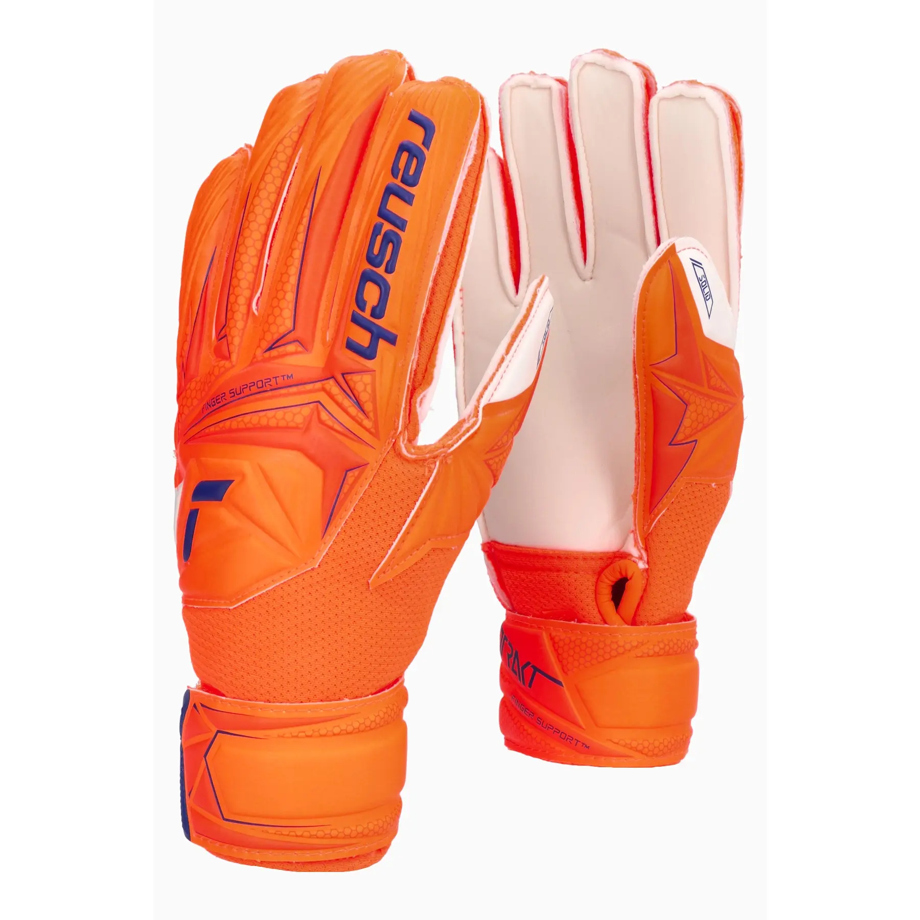 Guanti portiere per bambini Reusch Attrakt Solid Finger Support