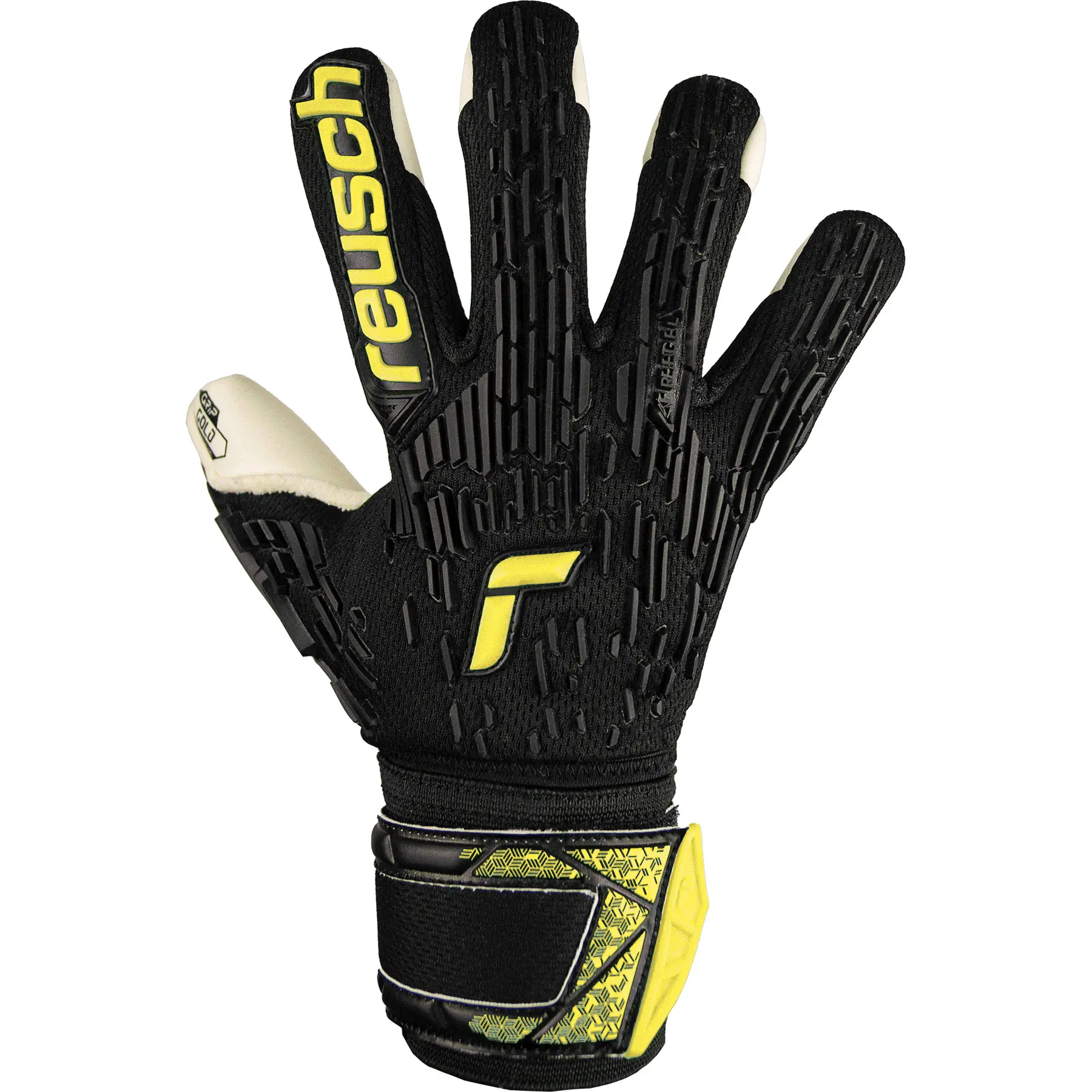 Torwarthandschuhe Kind Reusch Attrakt Freegel Gold