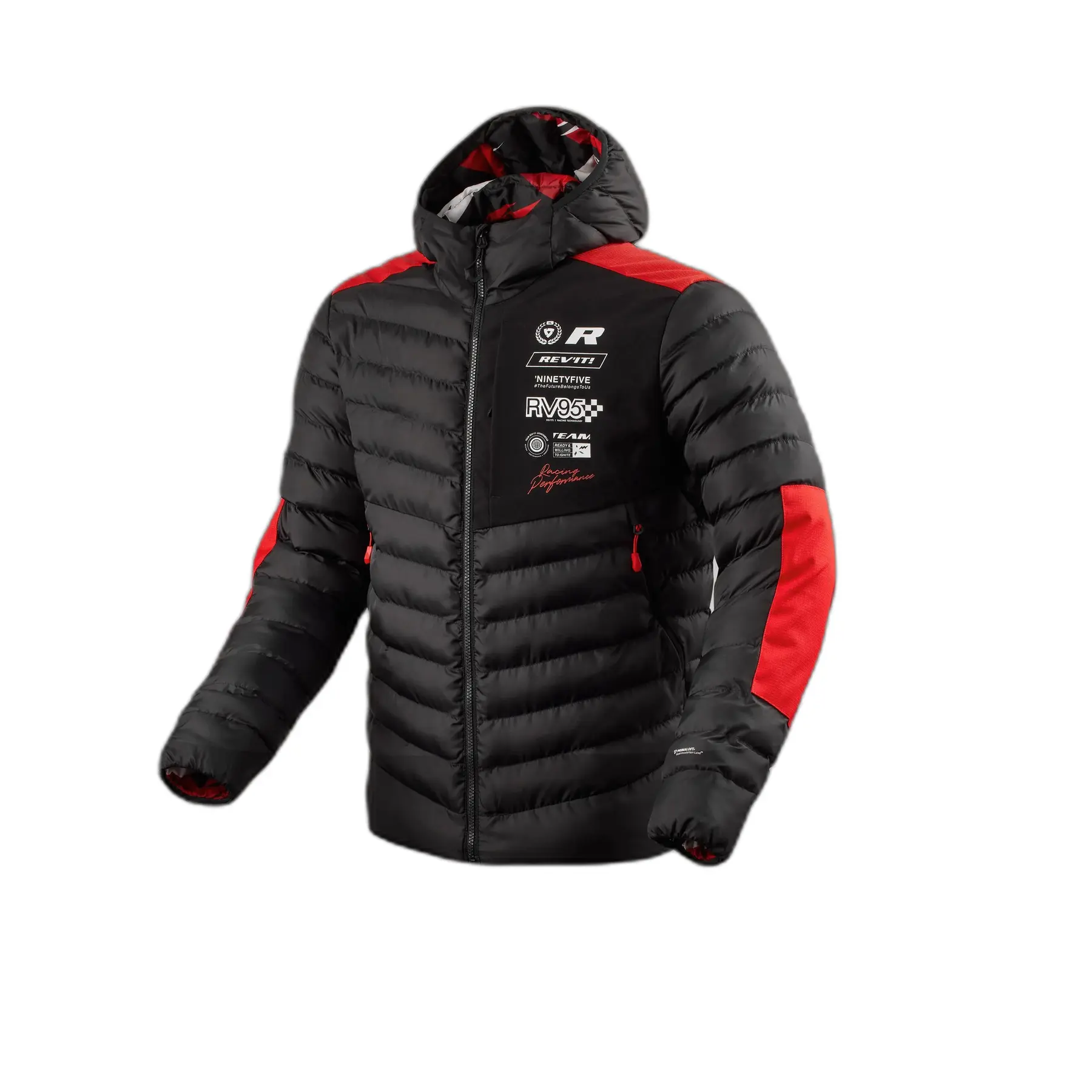 Motorjacke mit Kapuze und Steppdesign Rev'it Payload