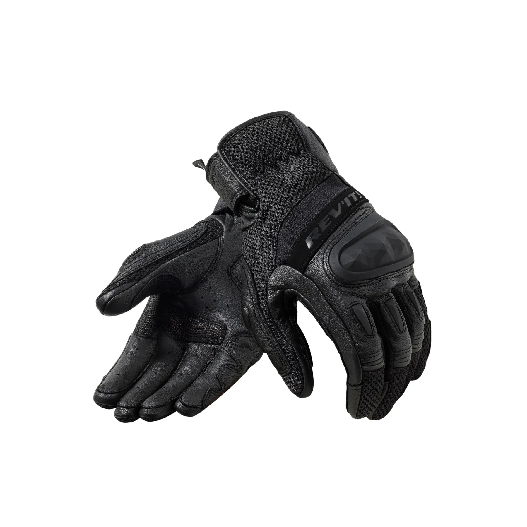 Leder beheizte Motorradhandschuhe Rev'it Dirt 4