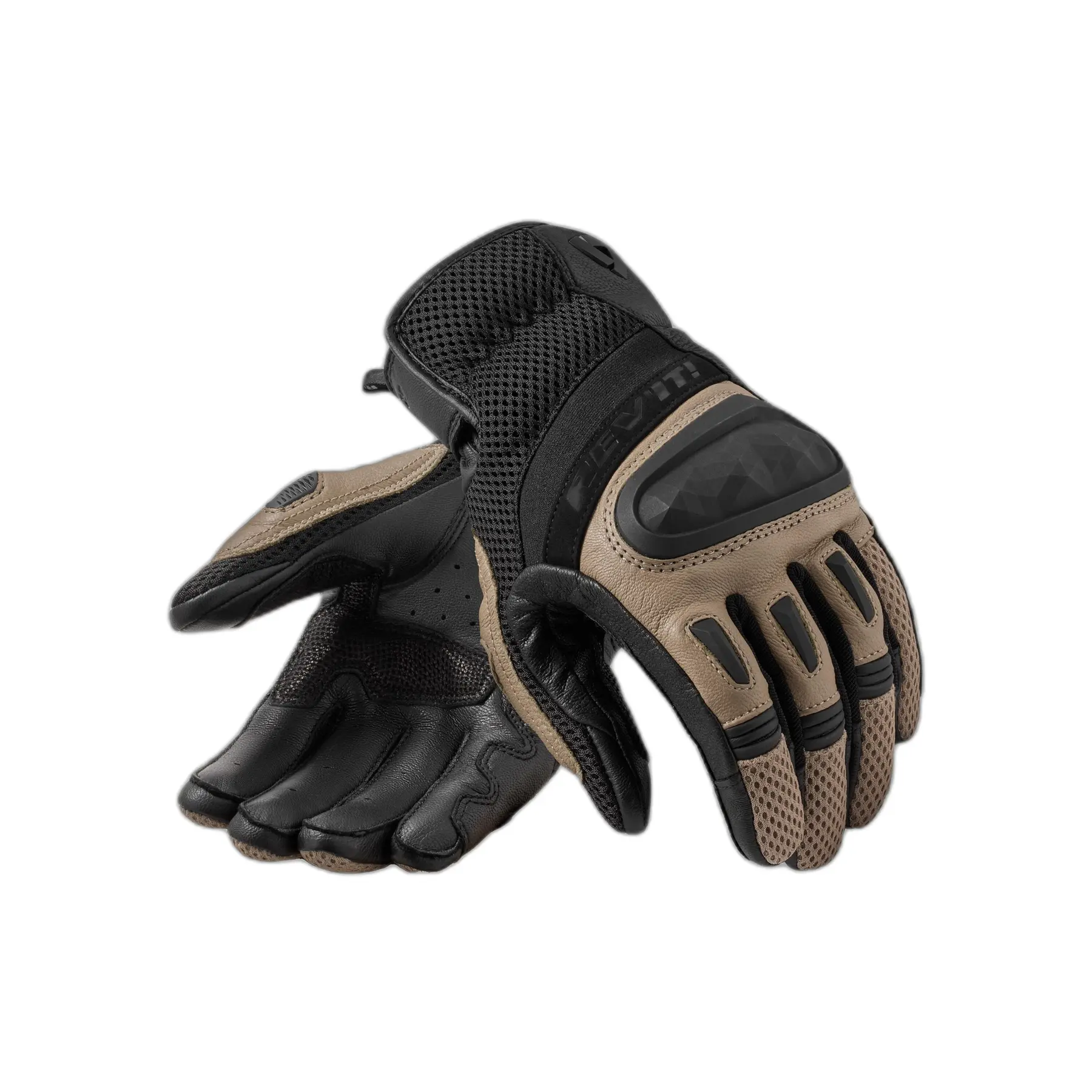 Leder beheizte Motorradhandschuhe Rev'it Dirt 4