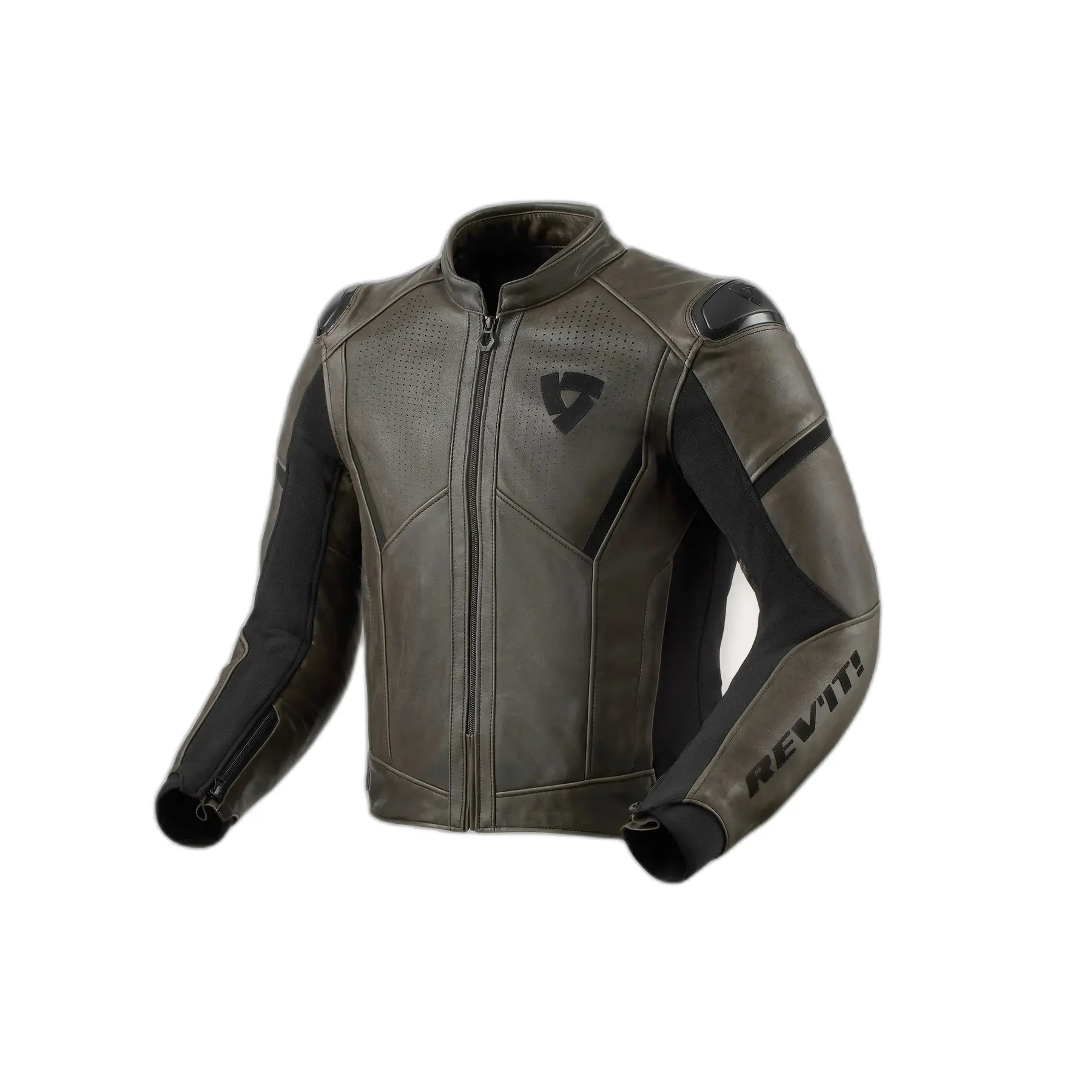 Motorrad-Lederjacke Rev'it Parallax