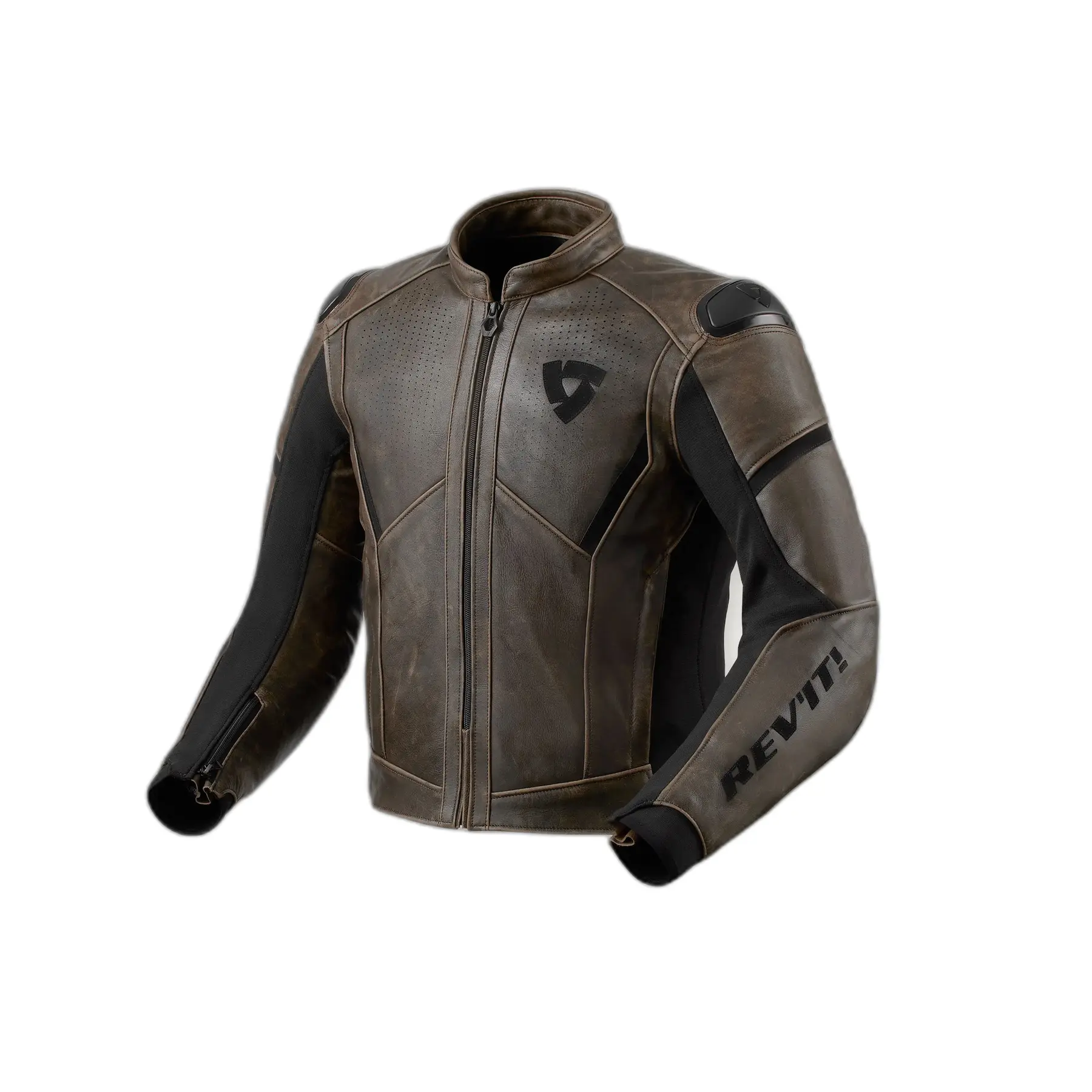 Motorrad-Lederjacke Rev'it Parallax