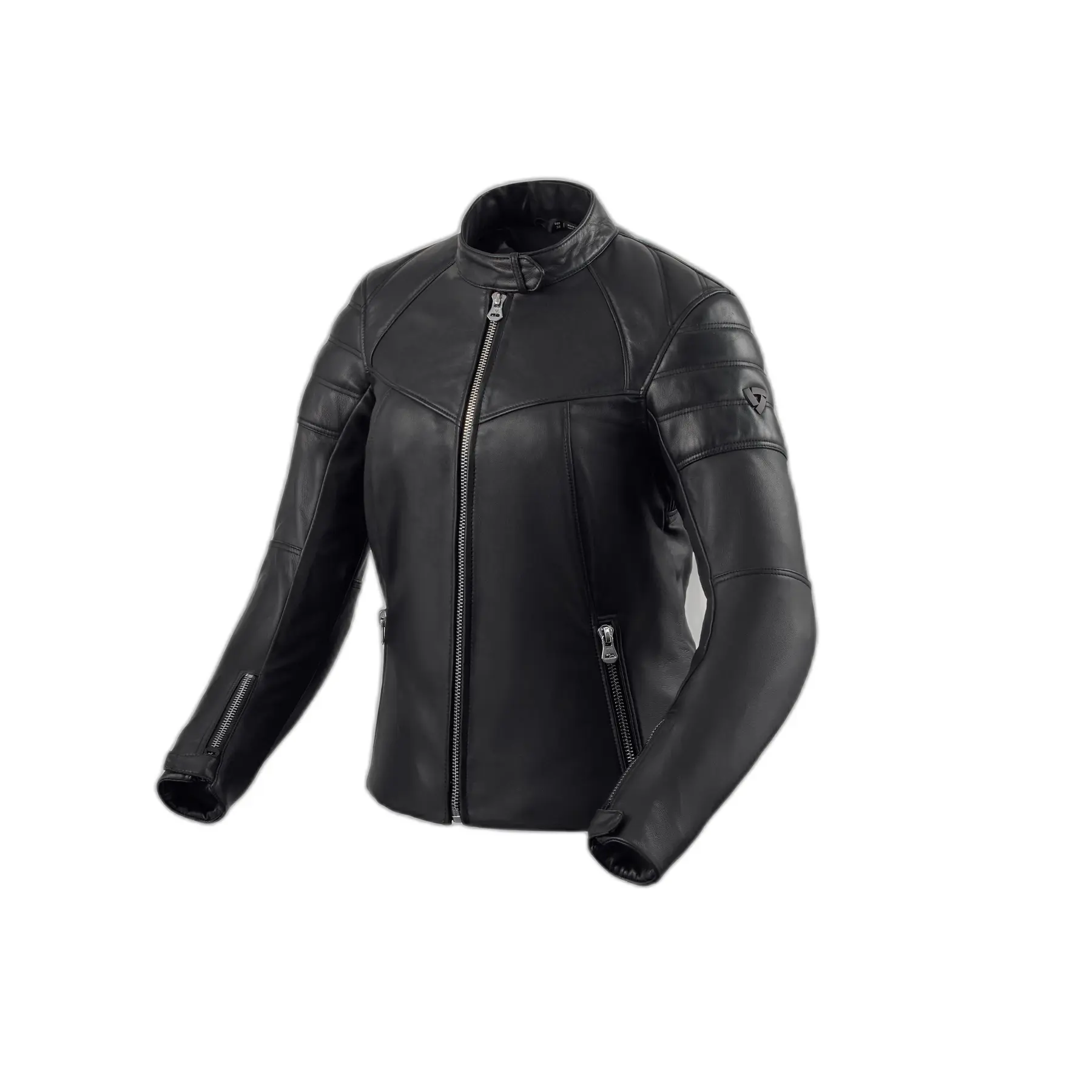Motorrad-Lederjacke Damen Rev'it London