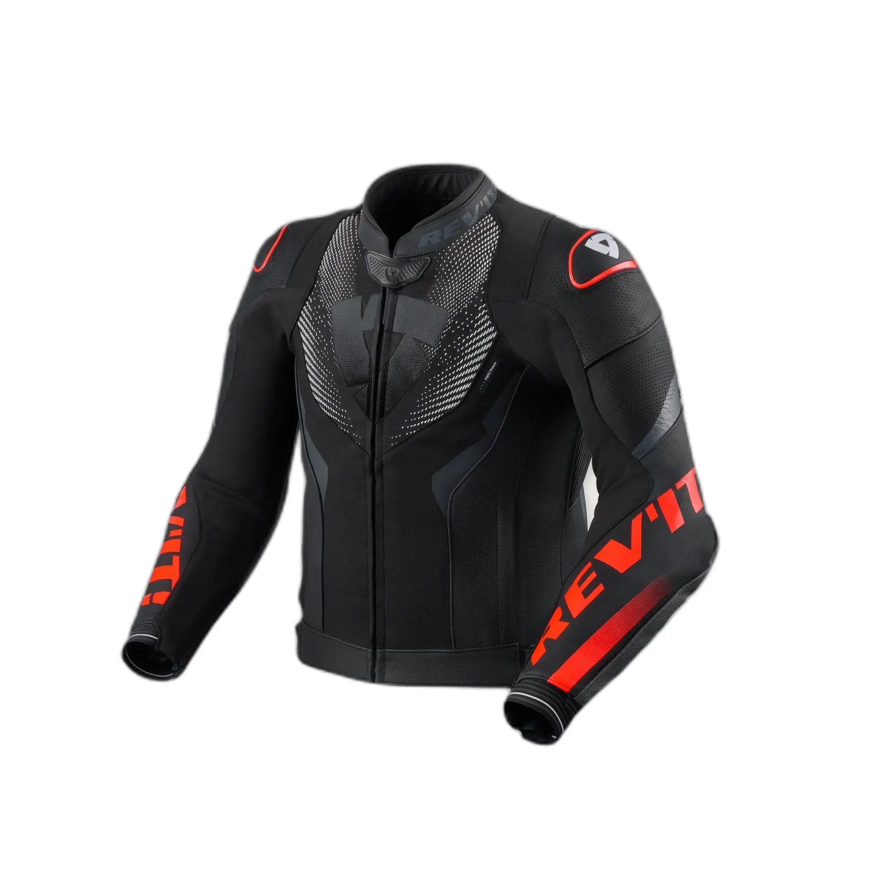 Motorrad-Lederjacke Rev'it Hyperspeed 3