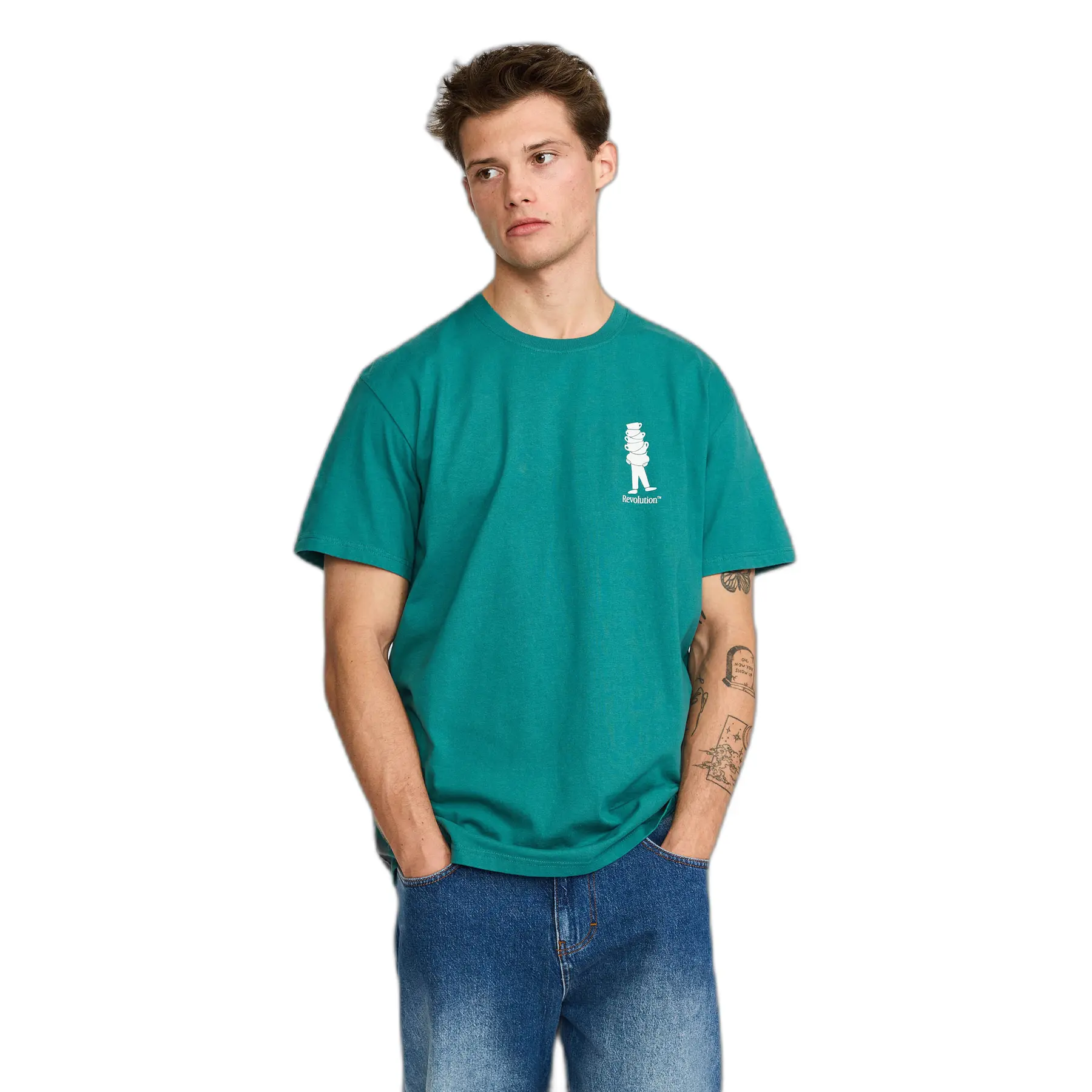 T-shirt in fantasia Revolution Crispy Handfeel