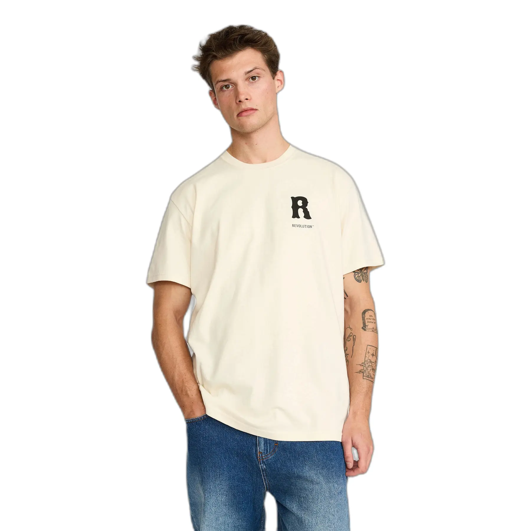 T-shirt in fantasia Revolution Crispy Handfeel Fuc