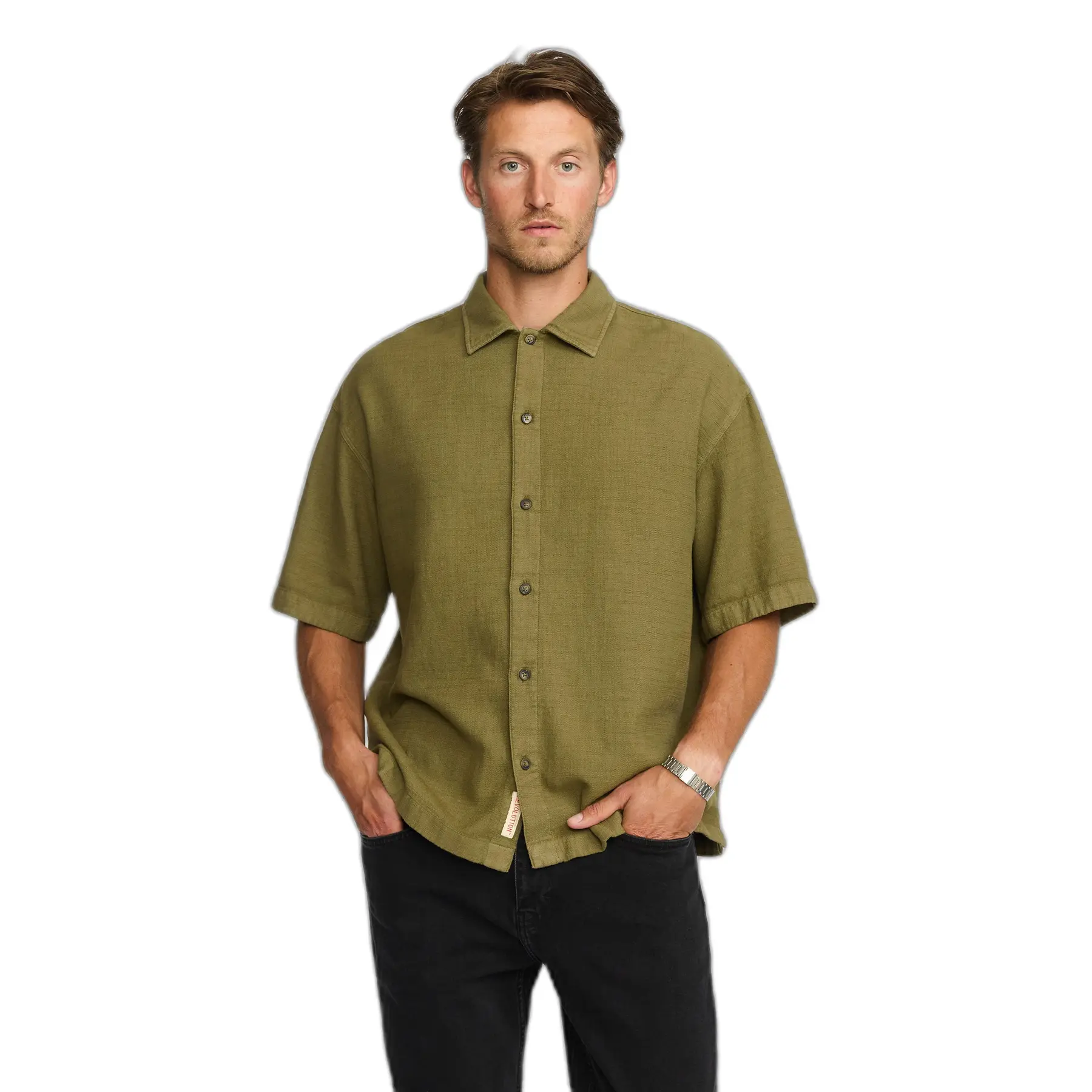 Camicia pesante oversize Revolution