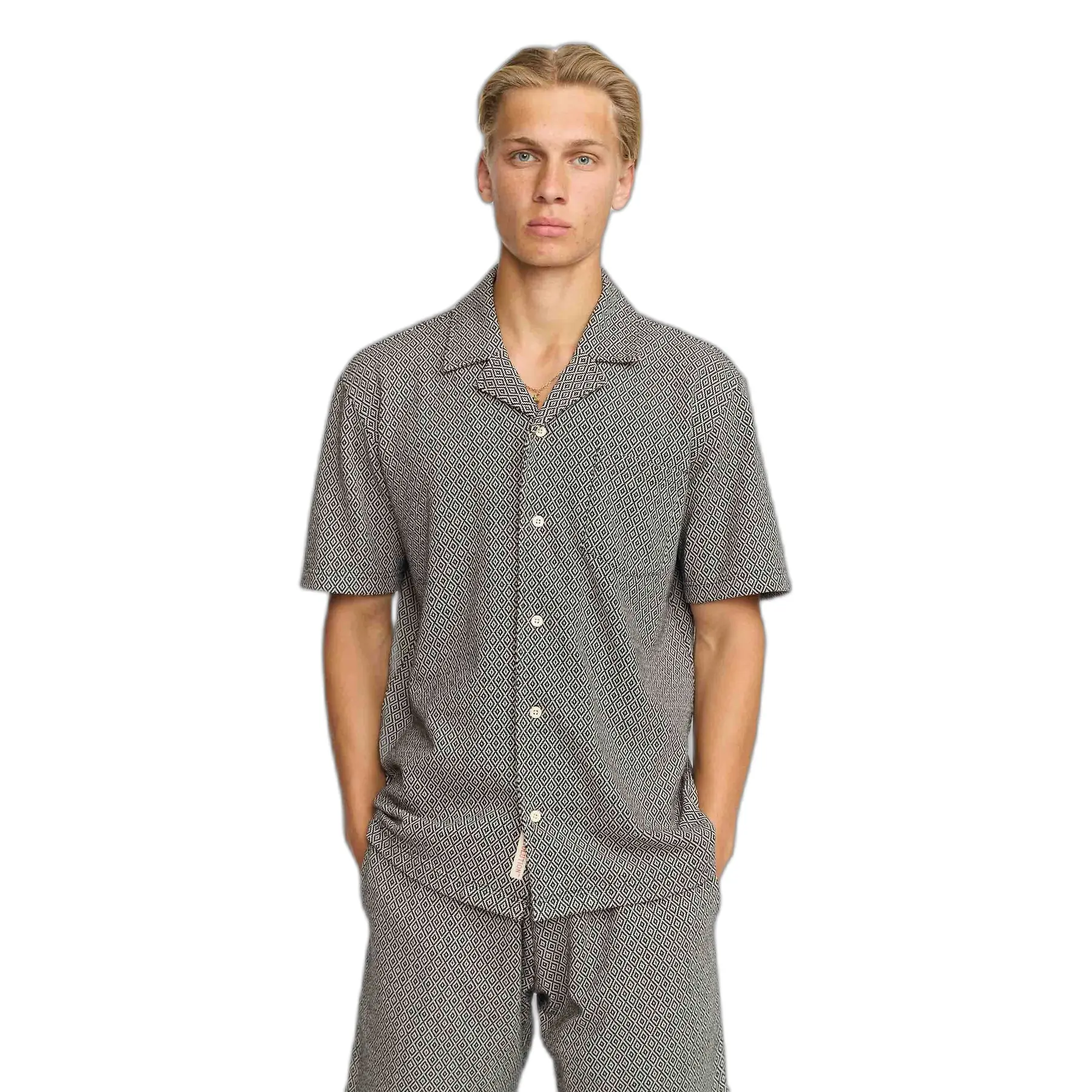 Chemise cubaines Revolution Jaquard