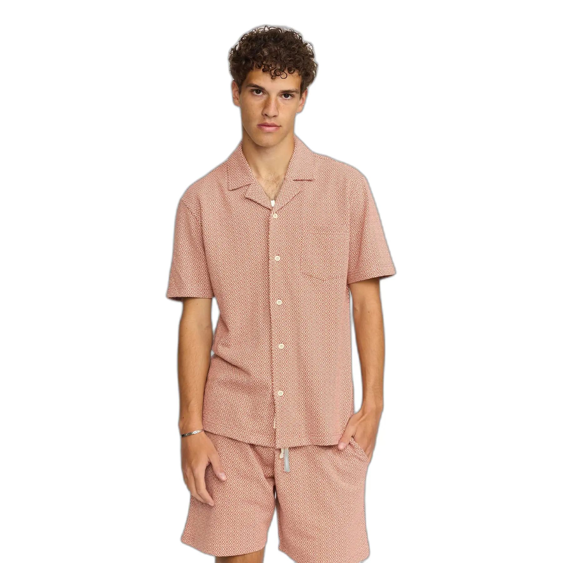 Chemise cubaines Revolution Jaquard