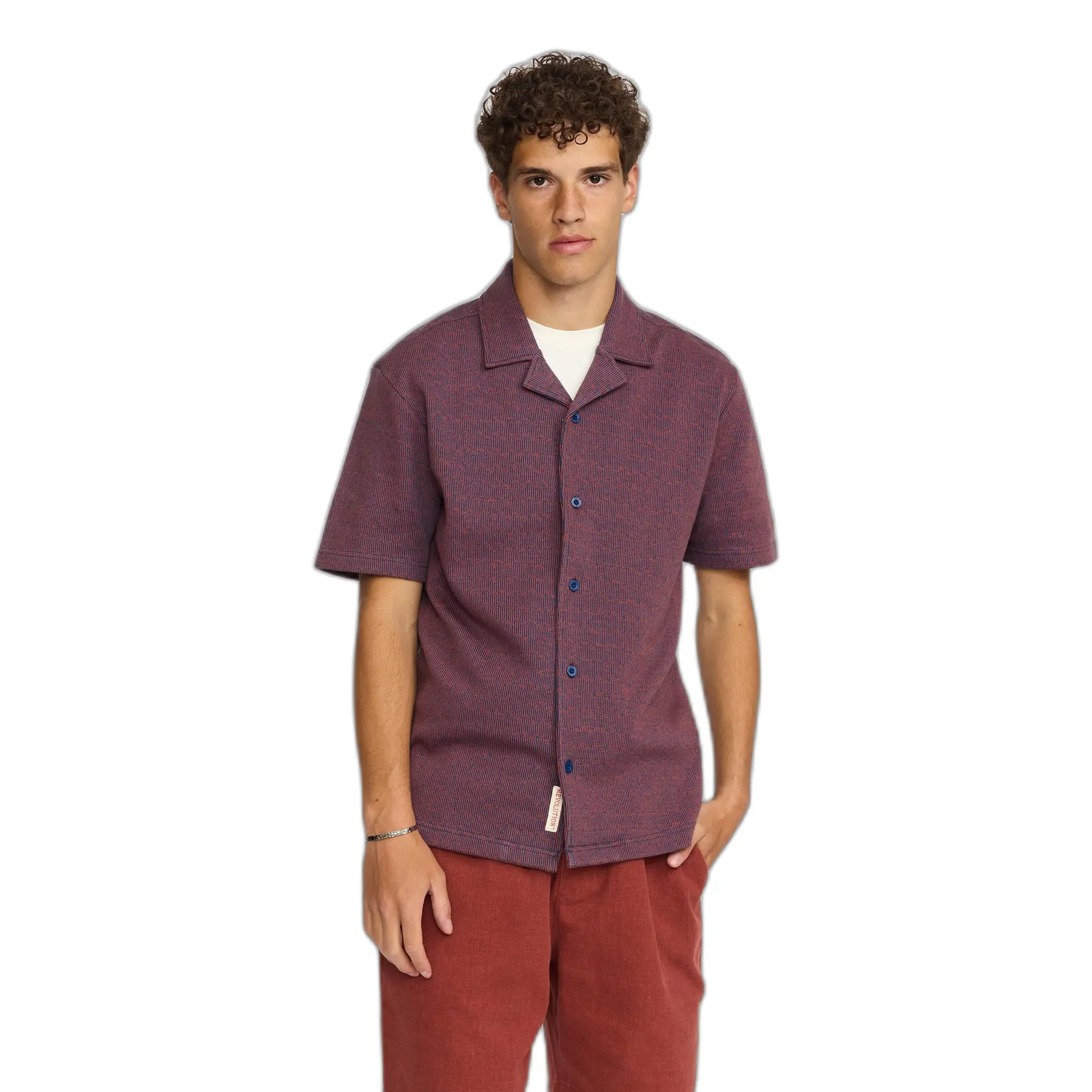 Chemise cubaines Revolution Jaquard
