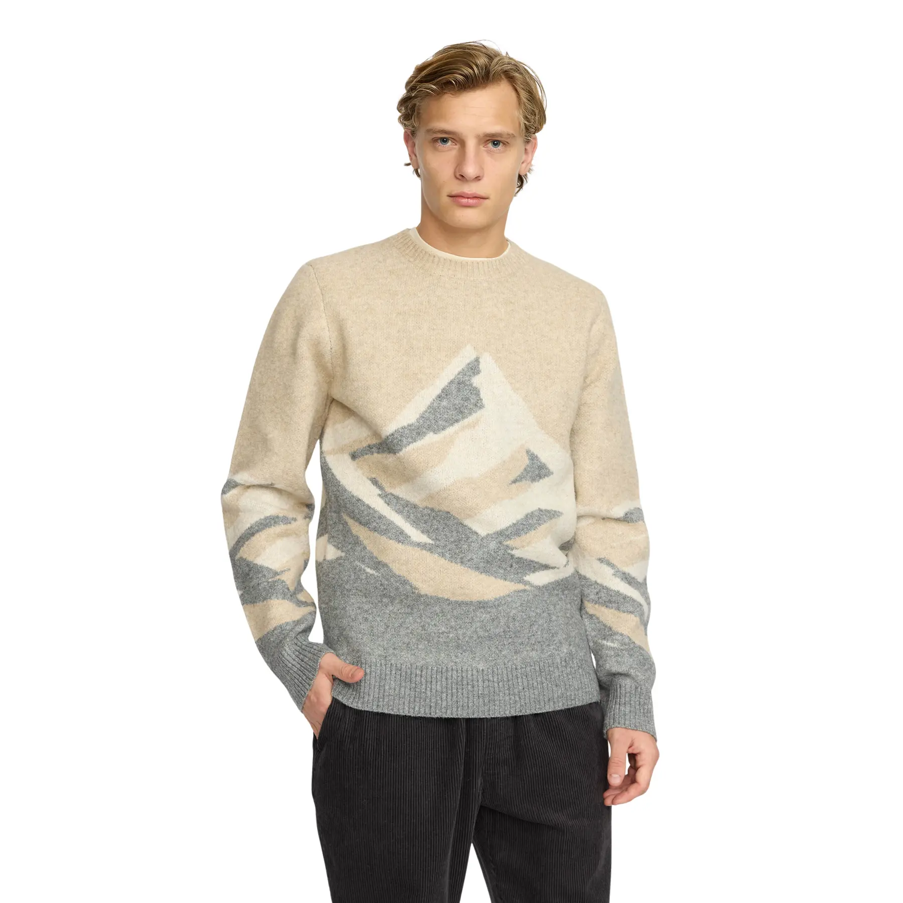 Maglione girocollo in maglia Revolution
