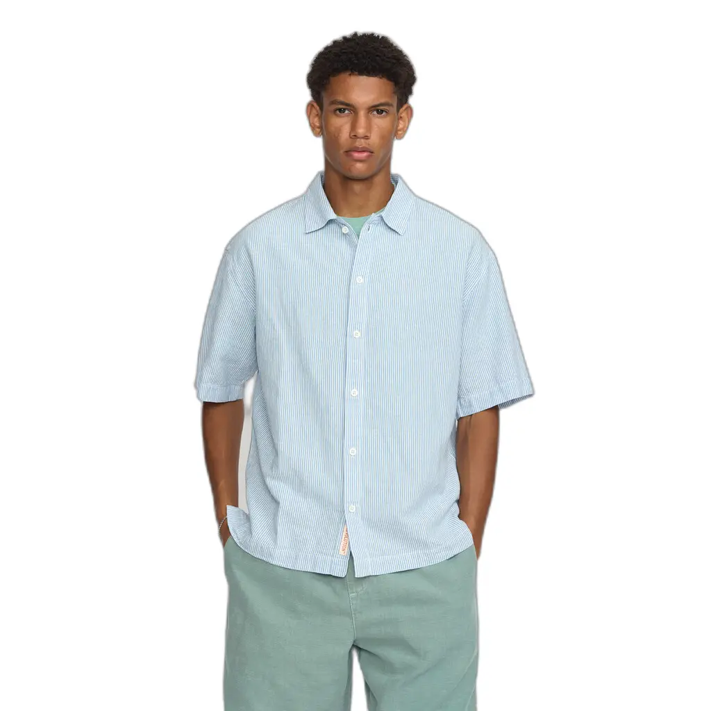 Camicia oversize a maniche corte Revolution