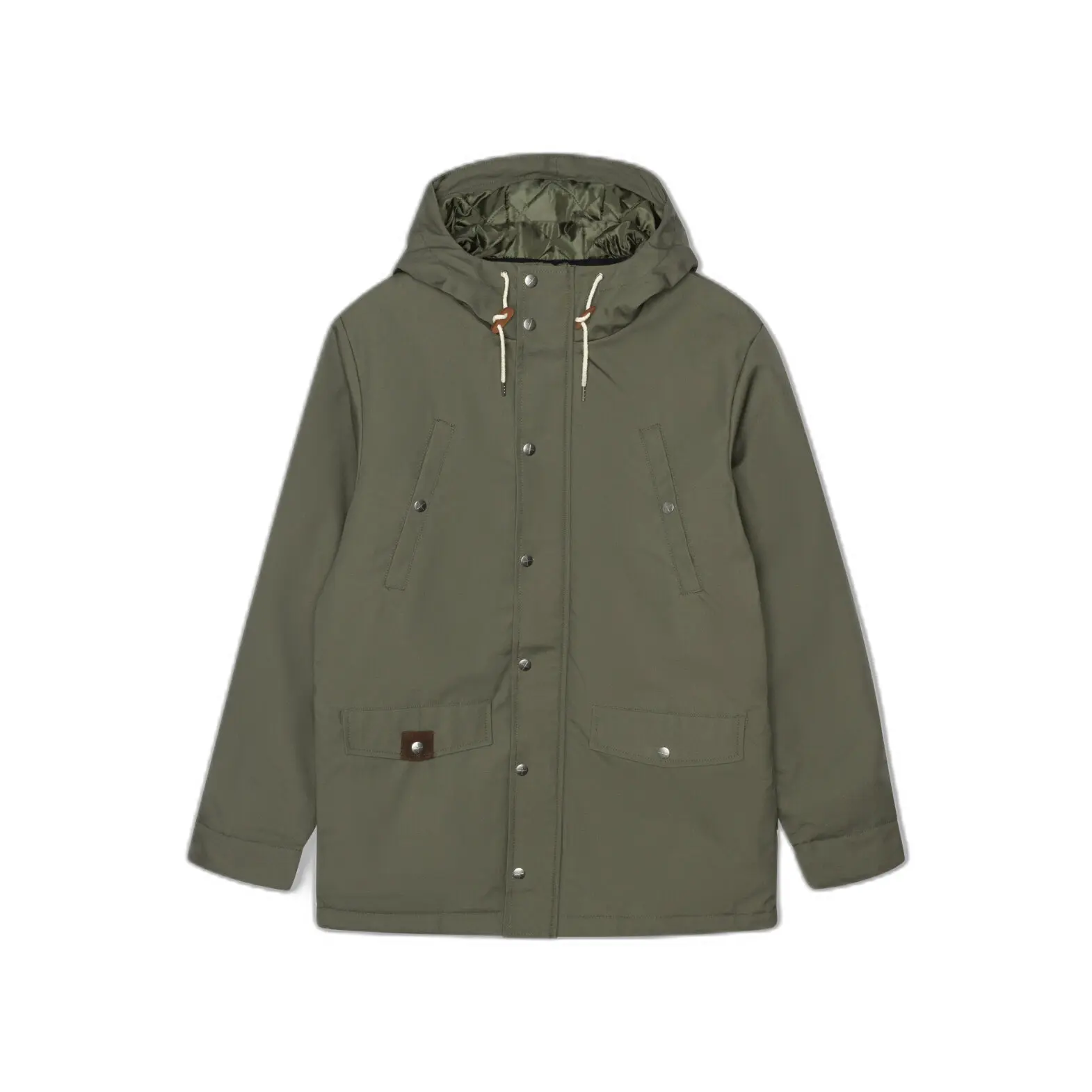 Parka con bottoni a pressione Revolution