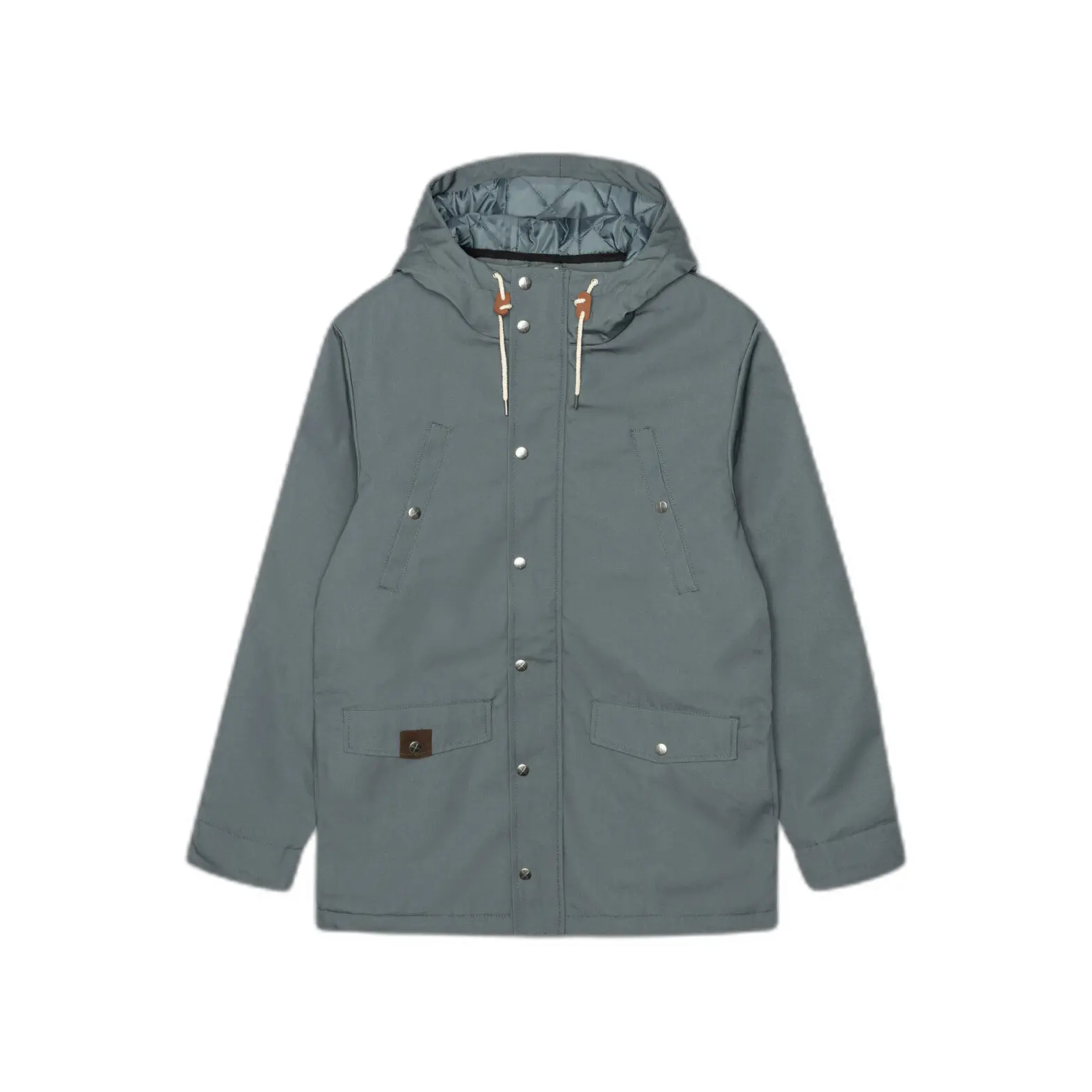 Parka con bottoni a pressione Revolution