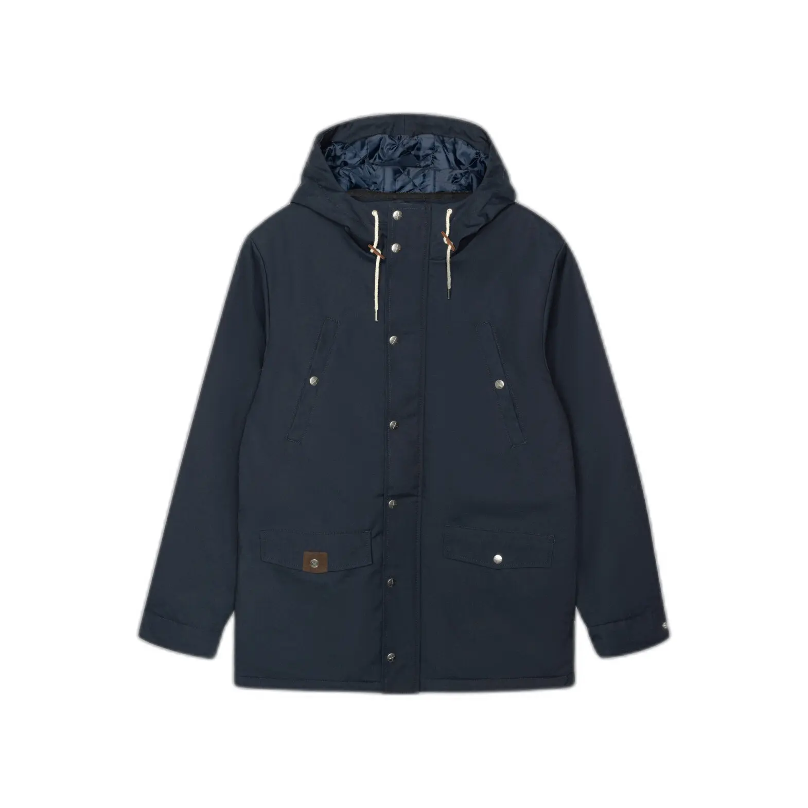 Parka con bottoni a pressione Revolution