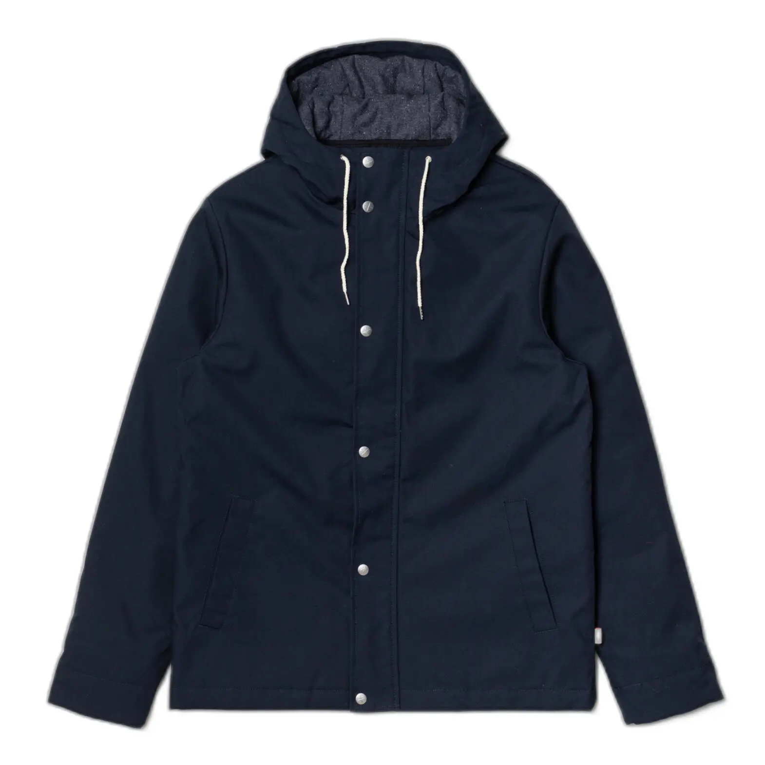 Revolution Blue Short Parka With Trim